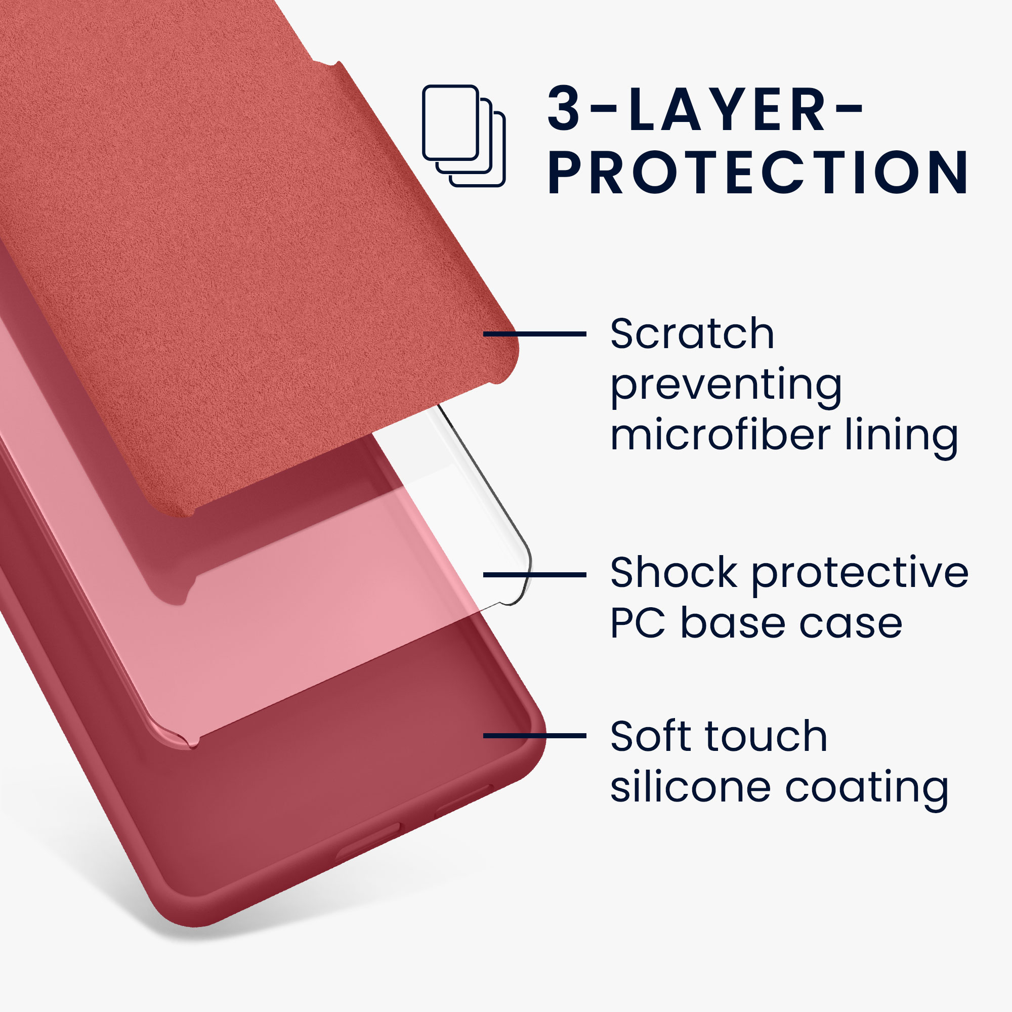Kryt na mobil Samsung Galaxy A26 5G kwmobile TPU Tmavě růžová