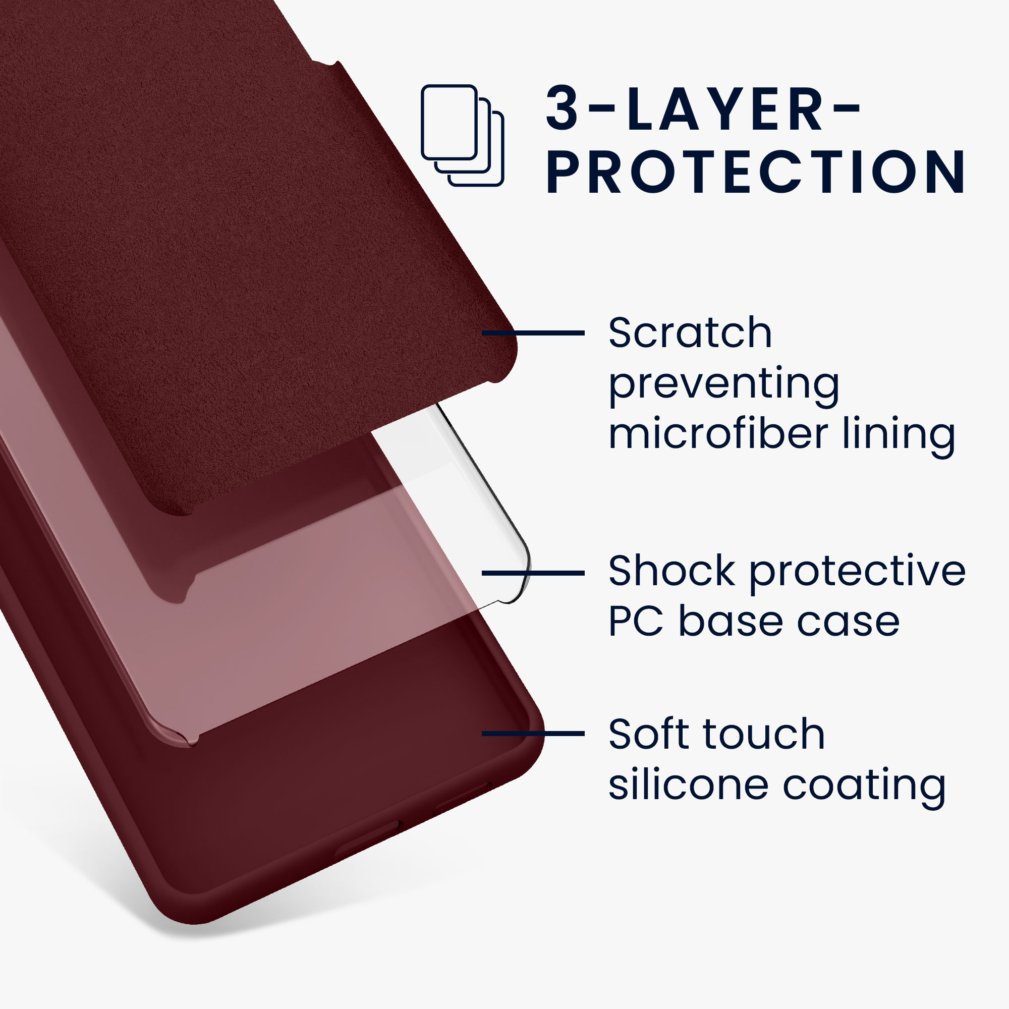 Kryt na mobil Samsung Galaxy A26 5G kwmobile TPU Bordeaux fialová