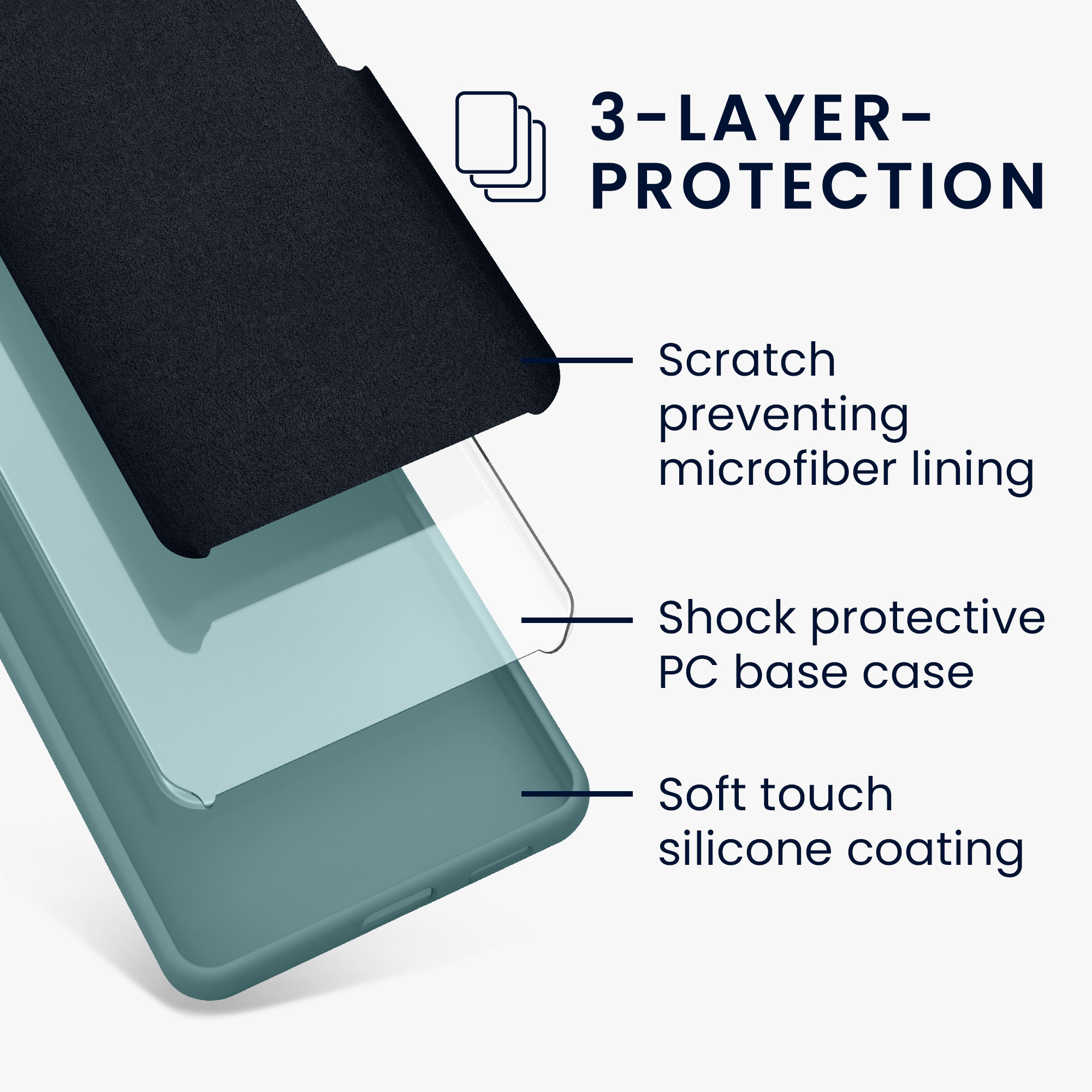 Kryt na mobil Samsung Galaxy A26 5G kwmobile TPU Arktická noc