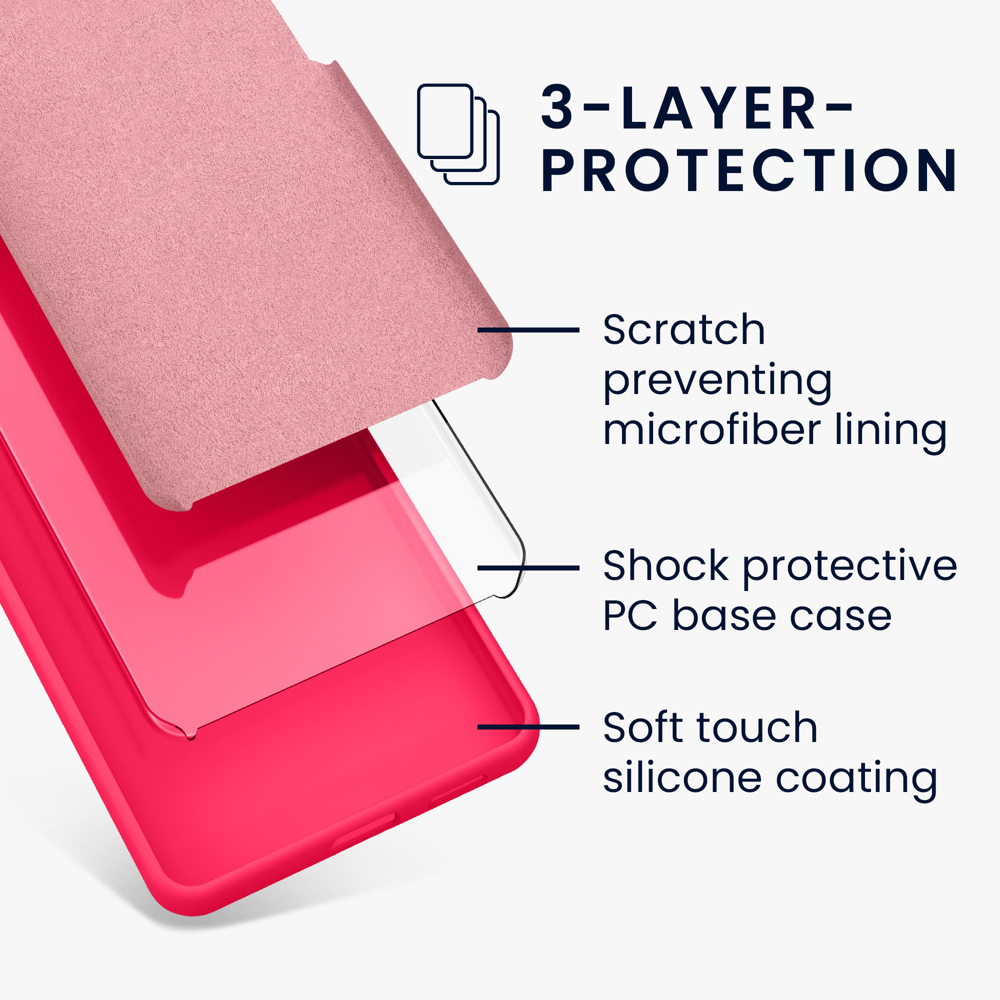 Kryt na mobil Samsung Galaxy A36 5G kwmobile TPU Neonová růžová