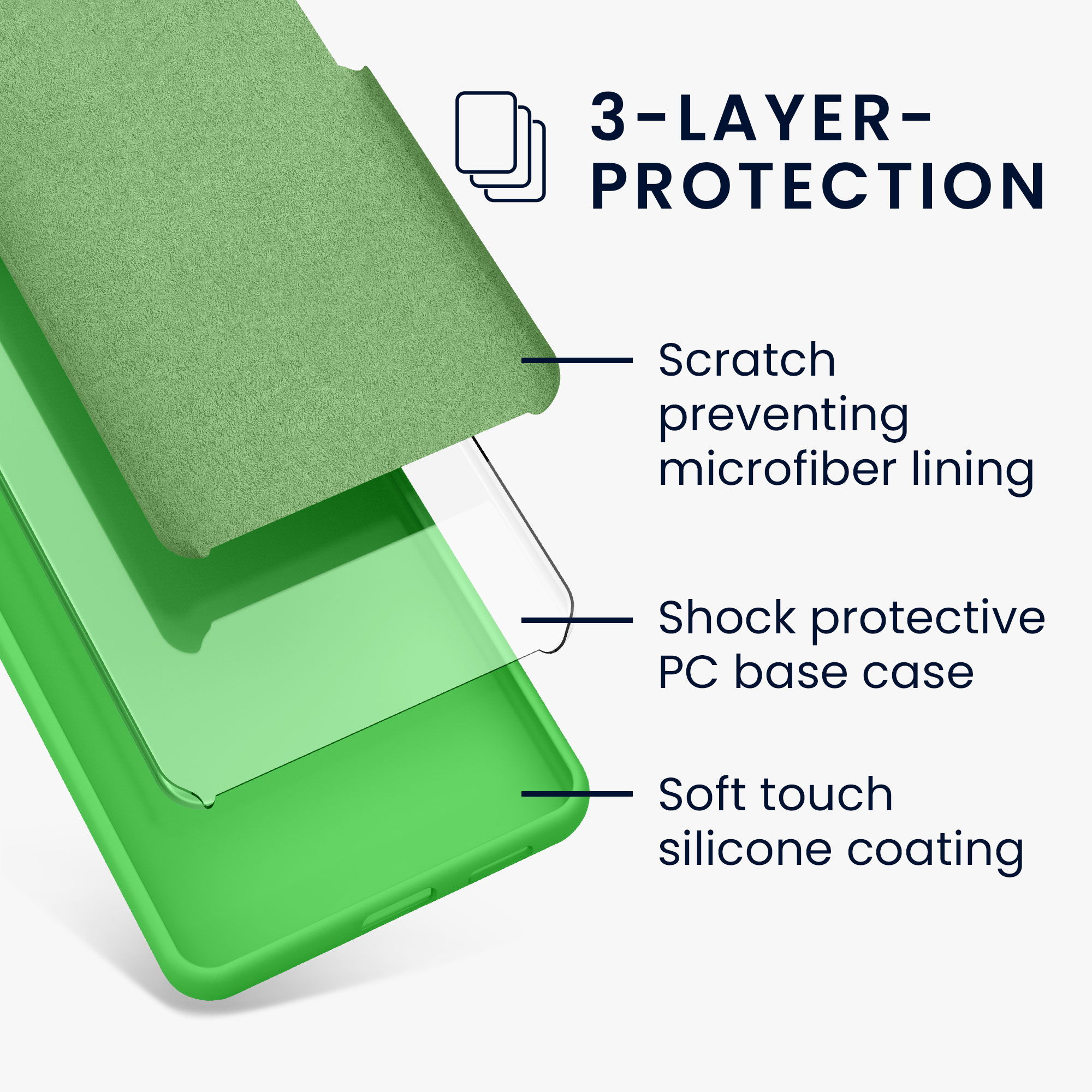 Kryt na mobil Samsung Galaxy A36 5G kwmobile TPU Limetková zelená