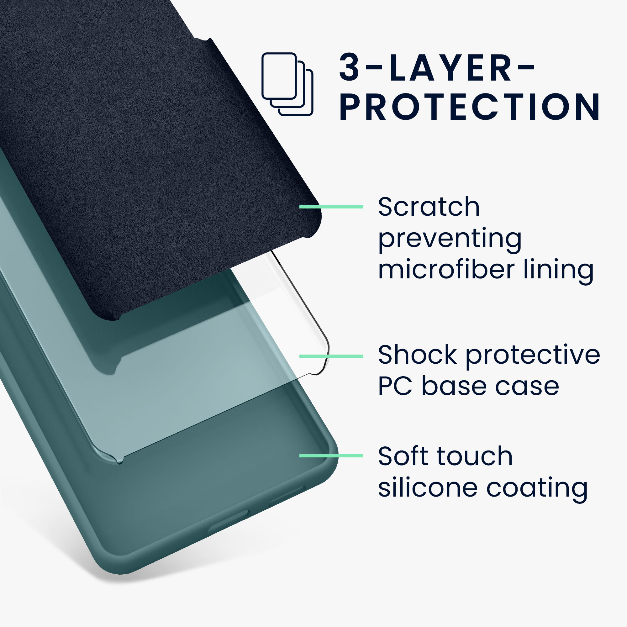 Kryt na mobil Samsung Galaxy A36 5G kwmobile TPU Arktická noc