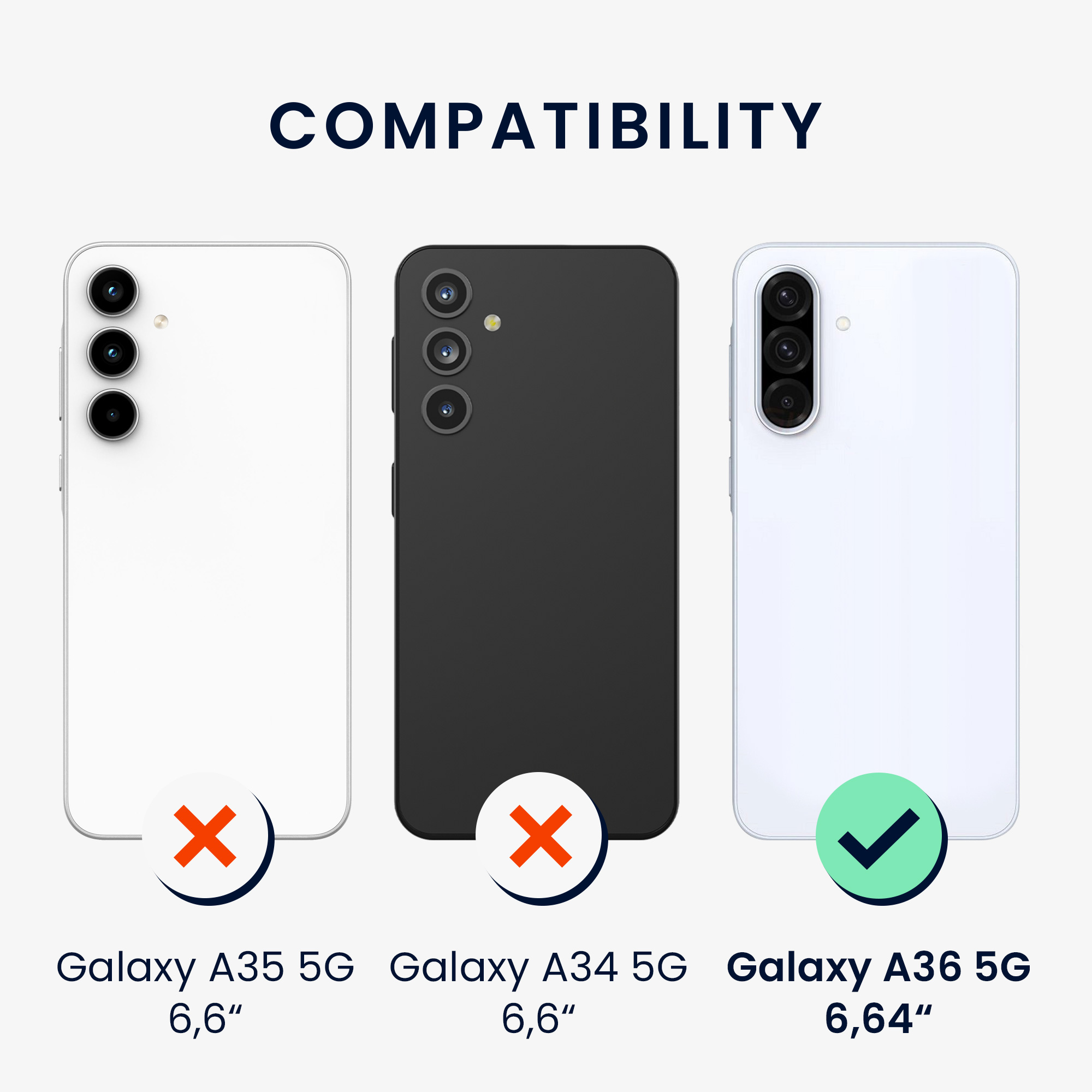 Flip pouzdro na mobil Samsung Galaxy A36 5G - kwmobile Vertical černé