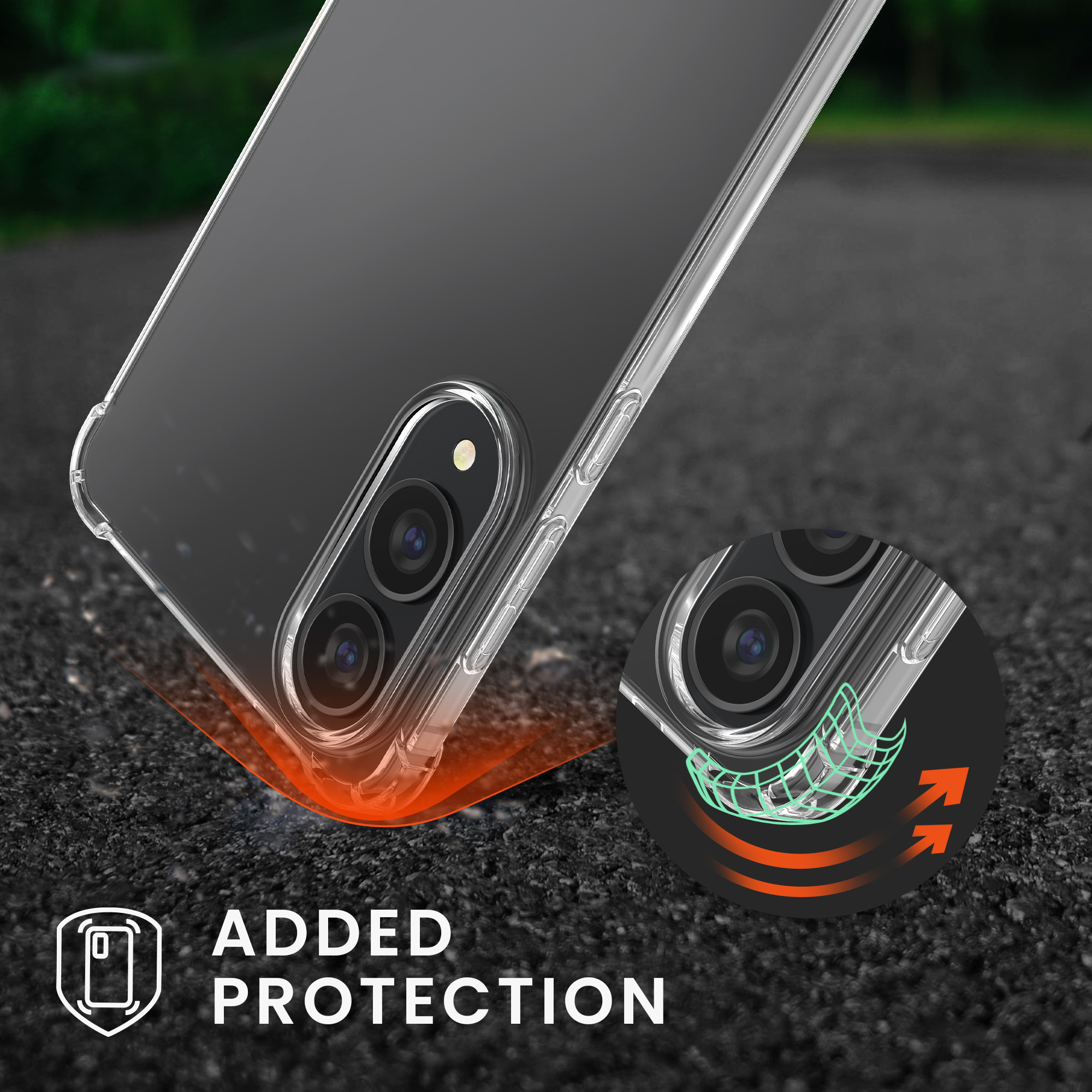 Crossbody kryt na mobil Samsung Galaxy S25 Edge kwmobile transparentní