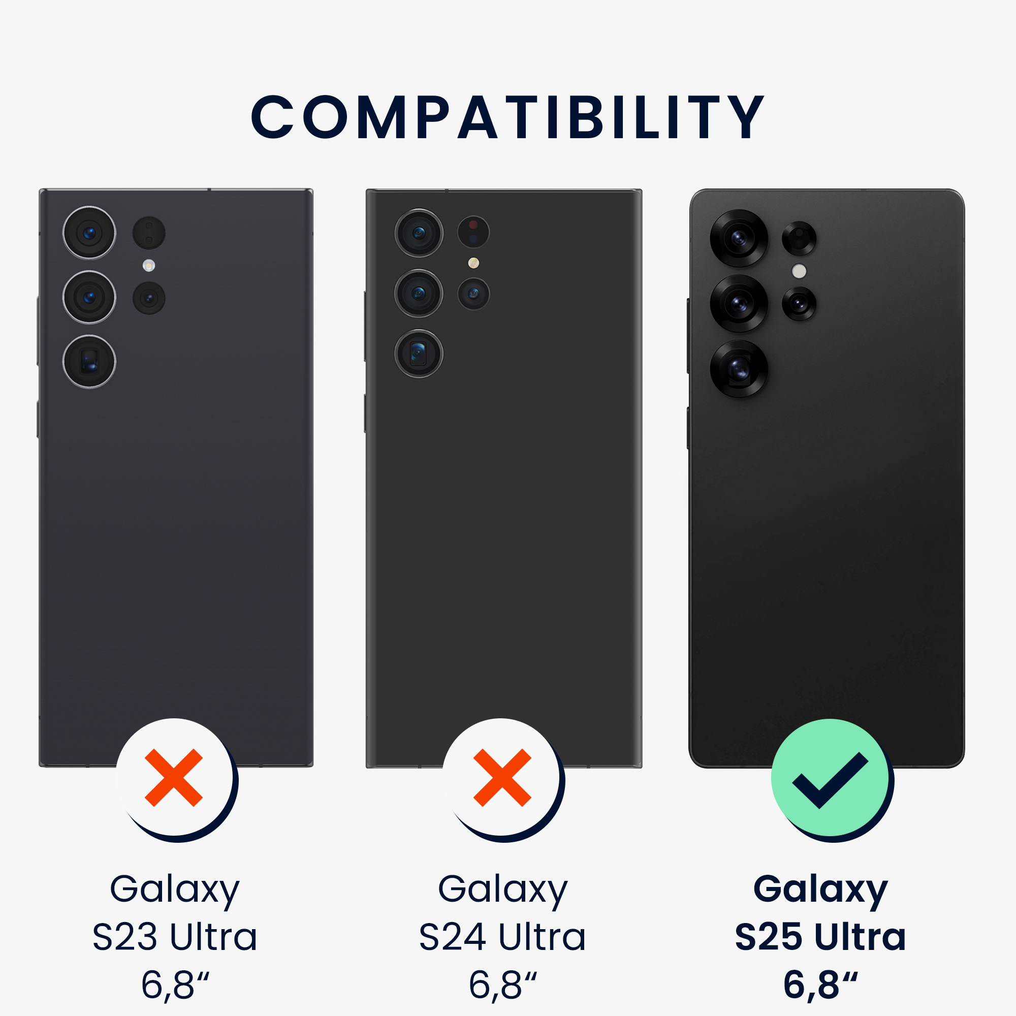 Crossbody kryt na mobil Samsung Galaxy S25 Ultra kwmobile černá
