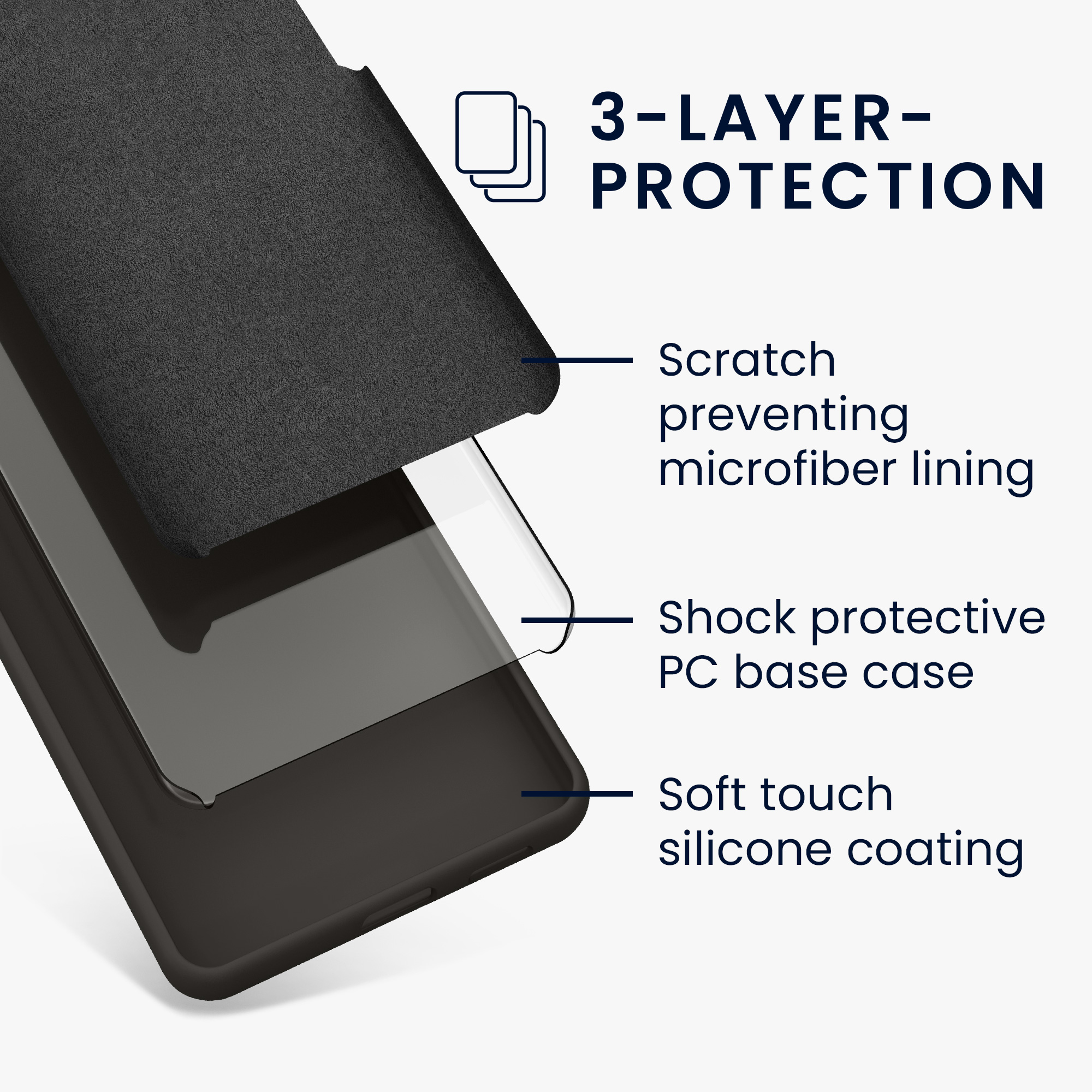Kryt na mobil Samsung Galaxy A54 5G kwmobile TPU Tmavě šedá