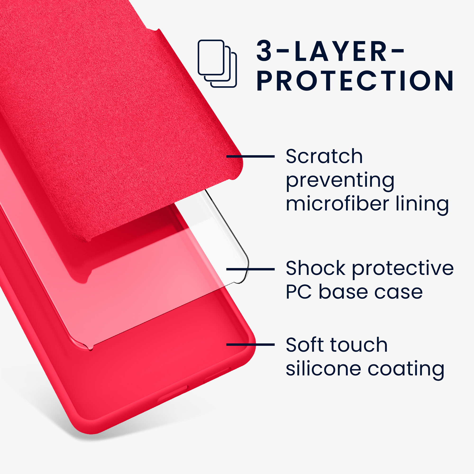 Kryt na mobil Samsung Galaxy A54 5G kwmobile TPU Neonová růžová