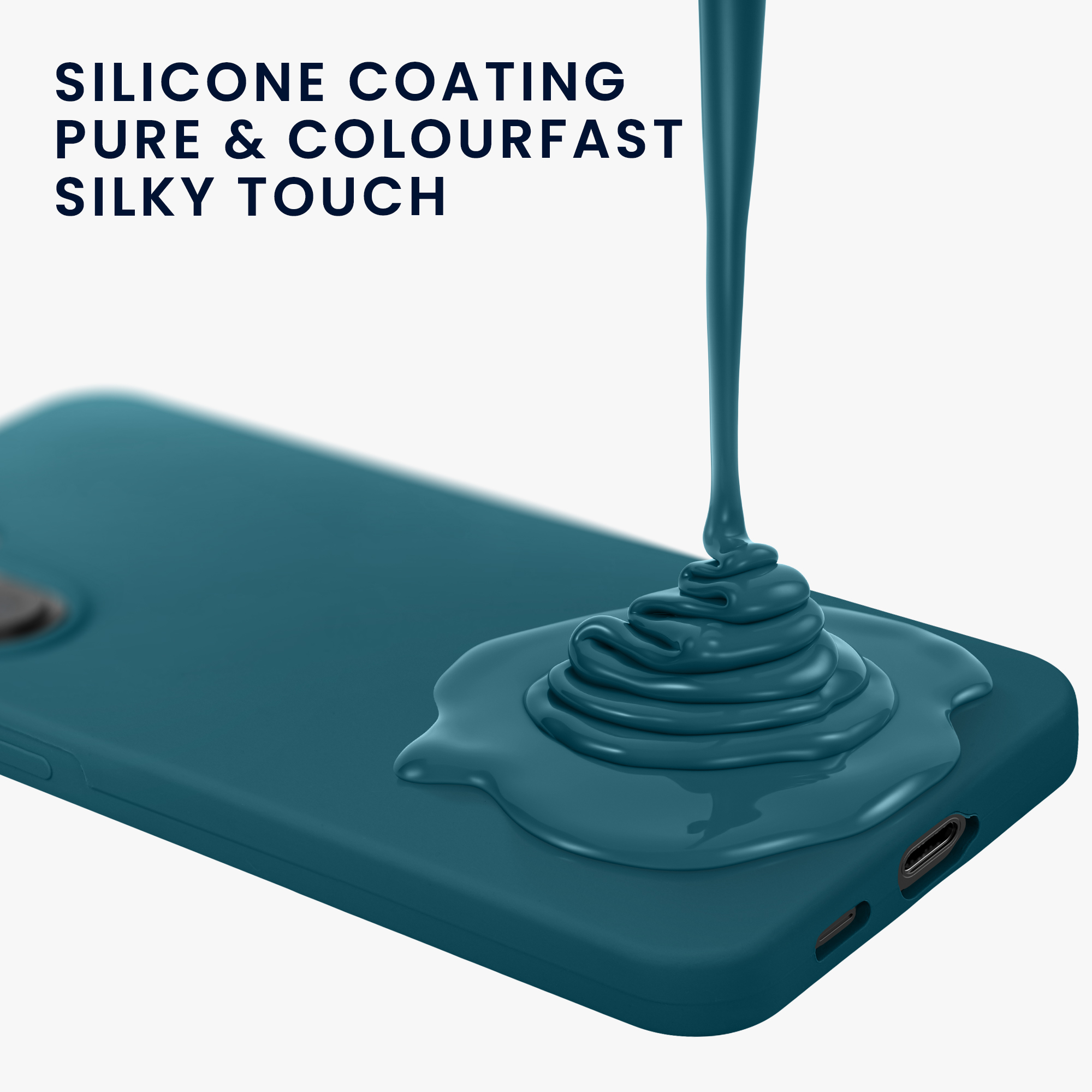Kryt na mobil Samsung Galaxy S26 Plus kwmobile matná petrolejová