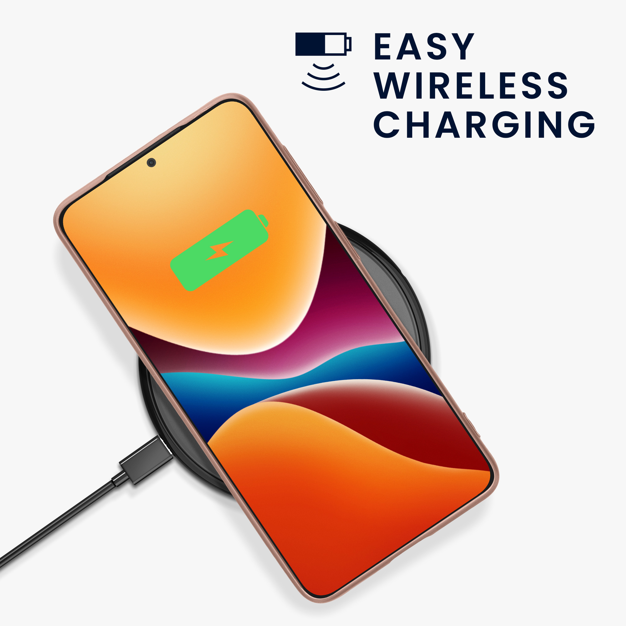 Kryt na mobil Samsung Galaxy S26 kwmobile metalická růžově zlatá