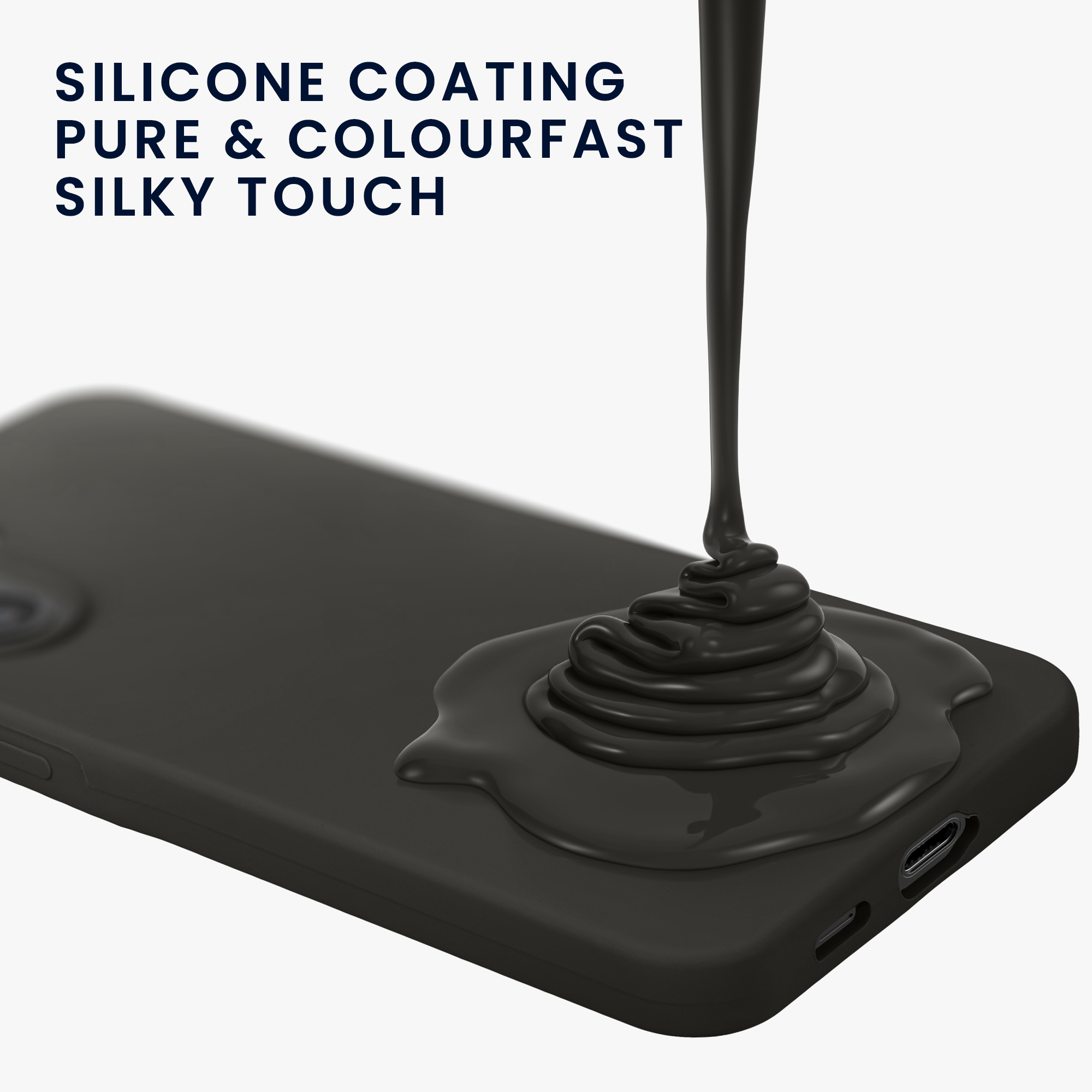 Kryt na mobil Samsung Galaxy A57 5G kwmobile TPU Tmavě šedá