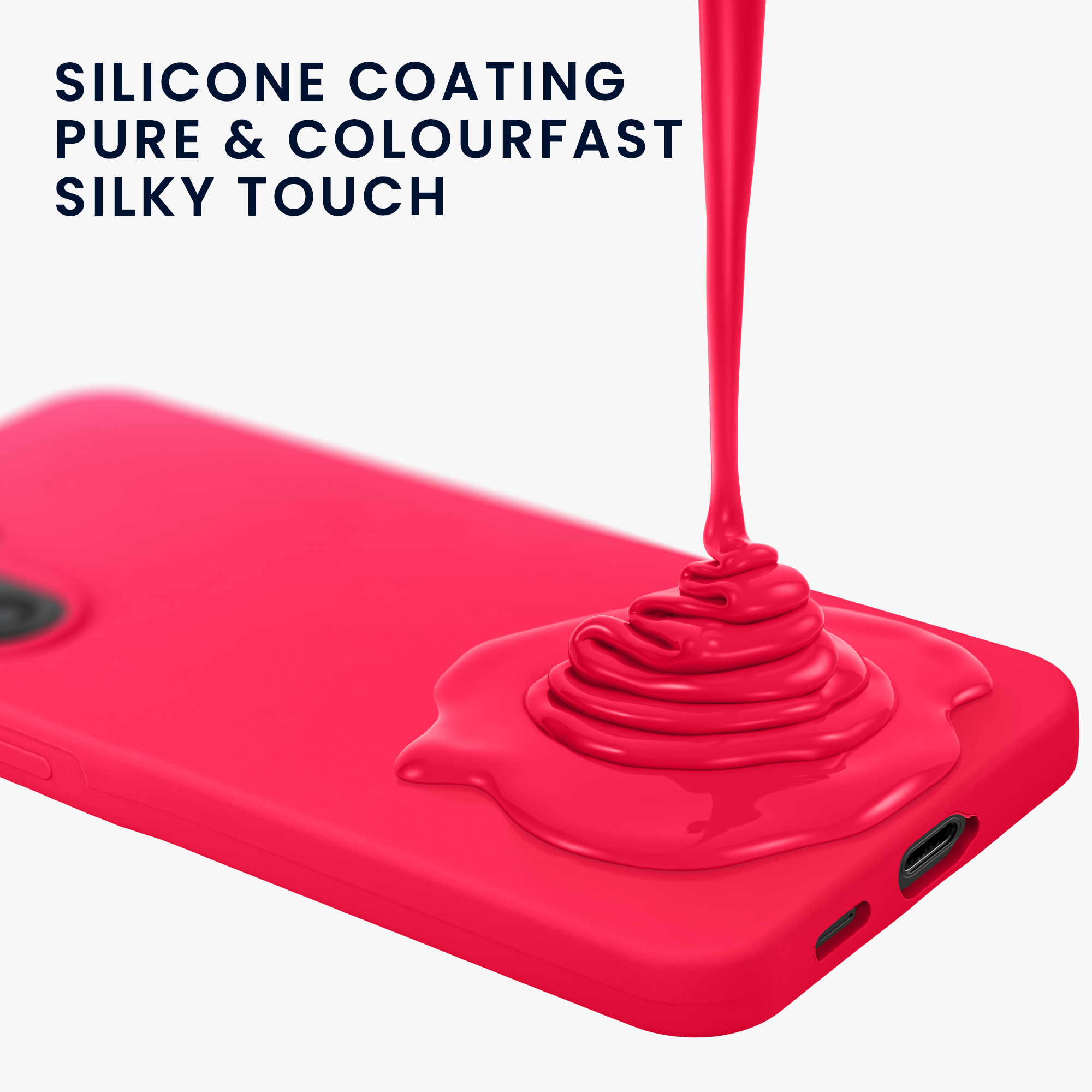 Kryt na mobil Samsung Galaxy A57 5G kwmobile TPU Neonová růžová