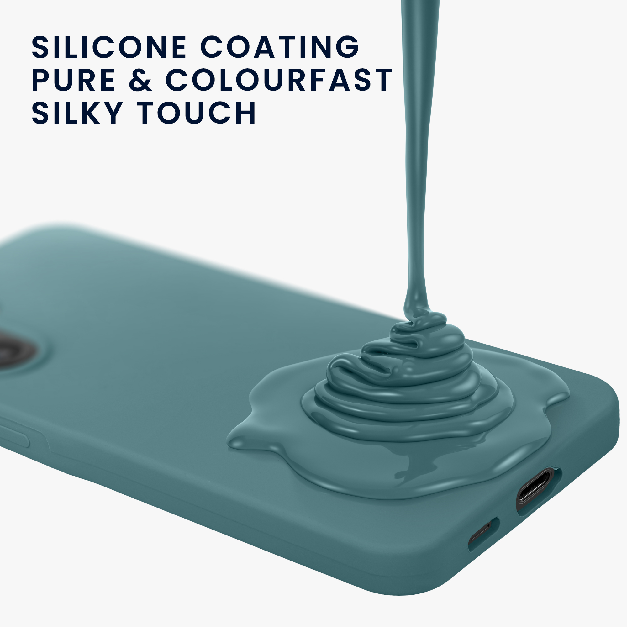 Kryt na mobil Samsung Galaxy A57 5G kwmobile TPU Arktická noc