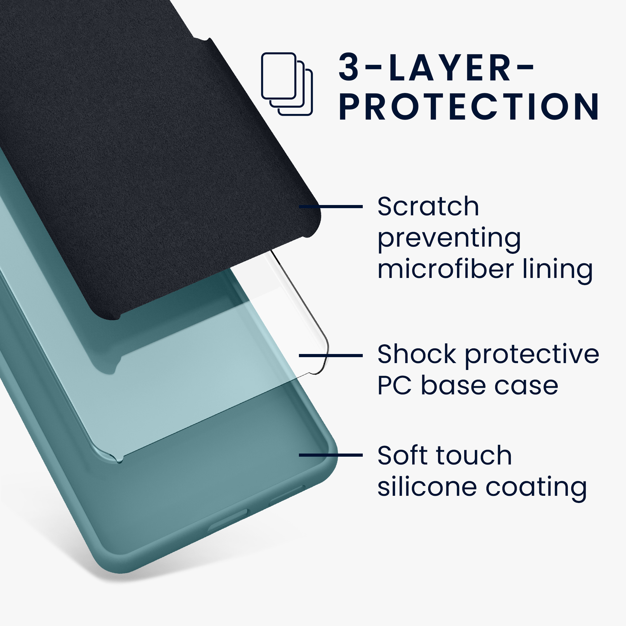 Kryt na mobil Samsung Galaxy A37 5G kwmobile TPU Arktická noc
