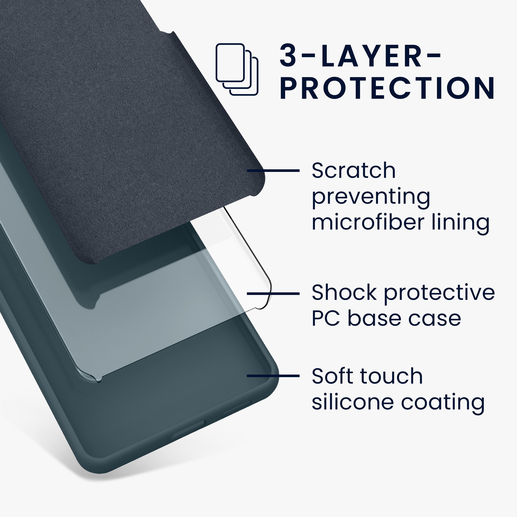 Kryt na mobil Motorola Edge 50 Pro kwmobile TPU tmavě šedá