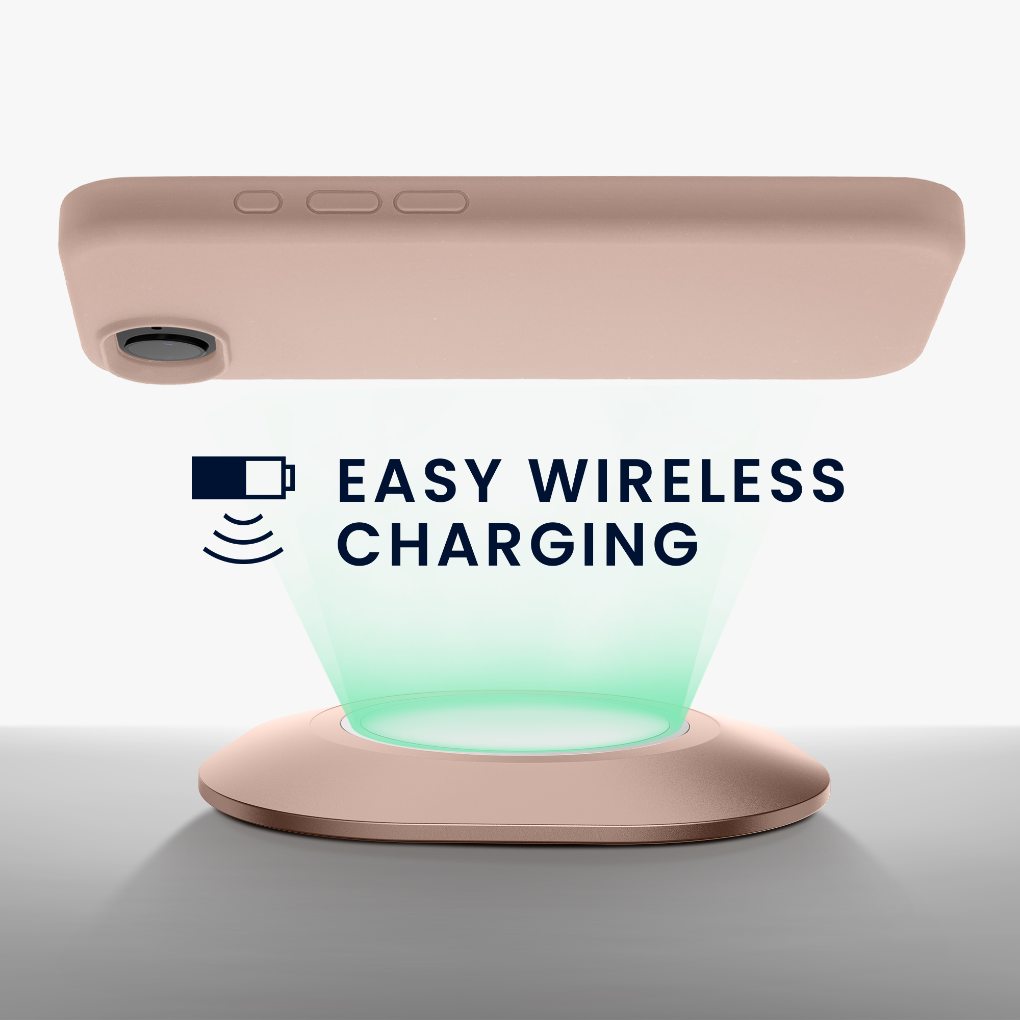 Silikonový kryt kwmobile pro Apple iPhone 17e / iPhone 16e - růžová
