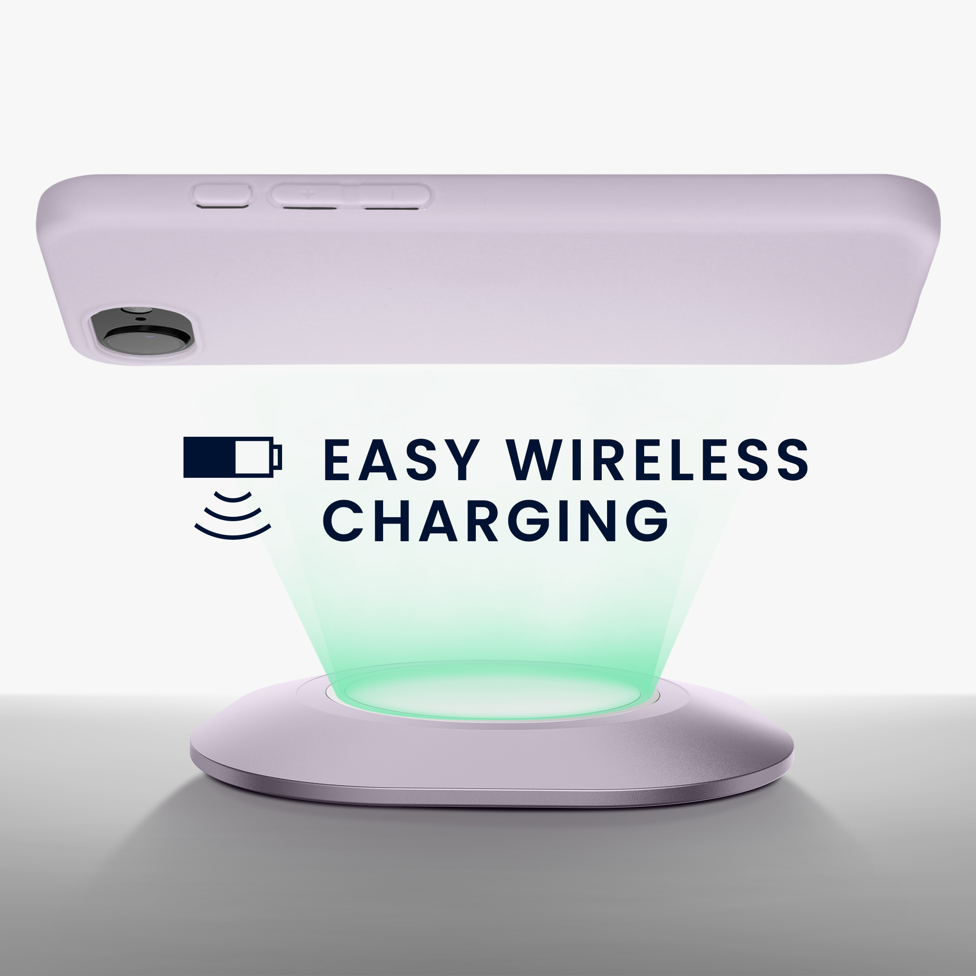 Silikonový kryt Kwmobile pro iPhone 17e / 16e - levandulová