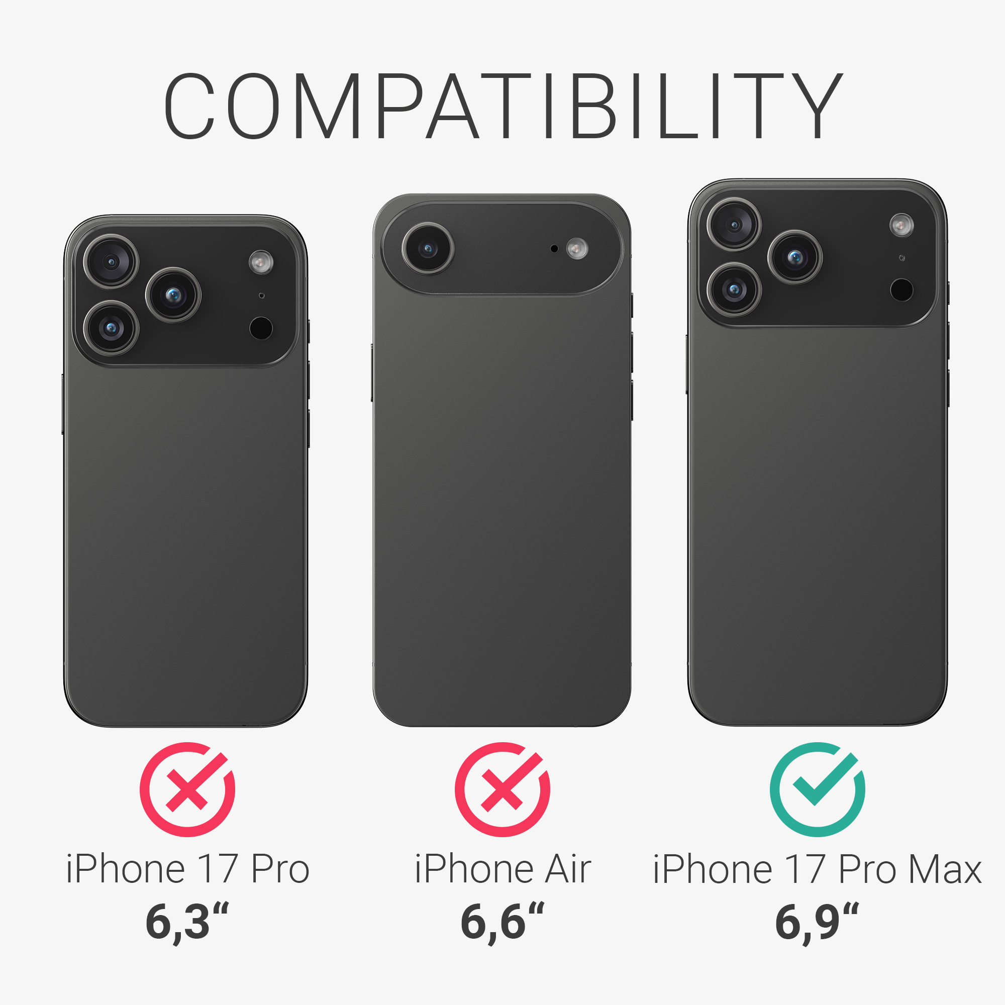 Kryt s dekorem dřeva Kwmobile pro iPhone 17 Pro Max - hnědý dekor dřeva