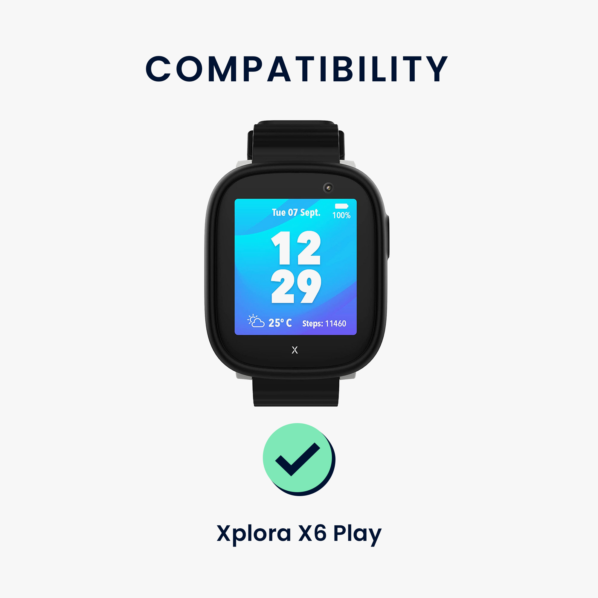 Řemínky kwmobile pro Xplora X6 Play - 2 ks - size small (s)