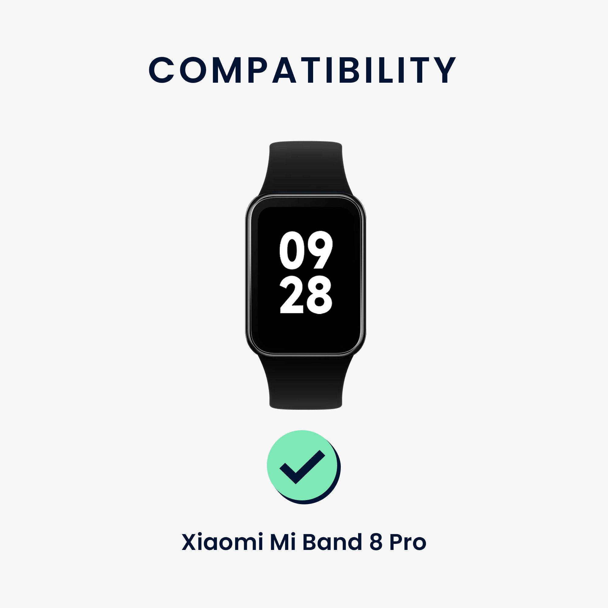 Řemínek Xiaomi Smart Band 8 Pro / Band 9 Pro / Redmi Watch 5 / Redmi Watch 4 kwmobile - pudrově růžová