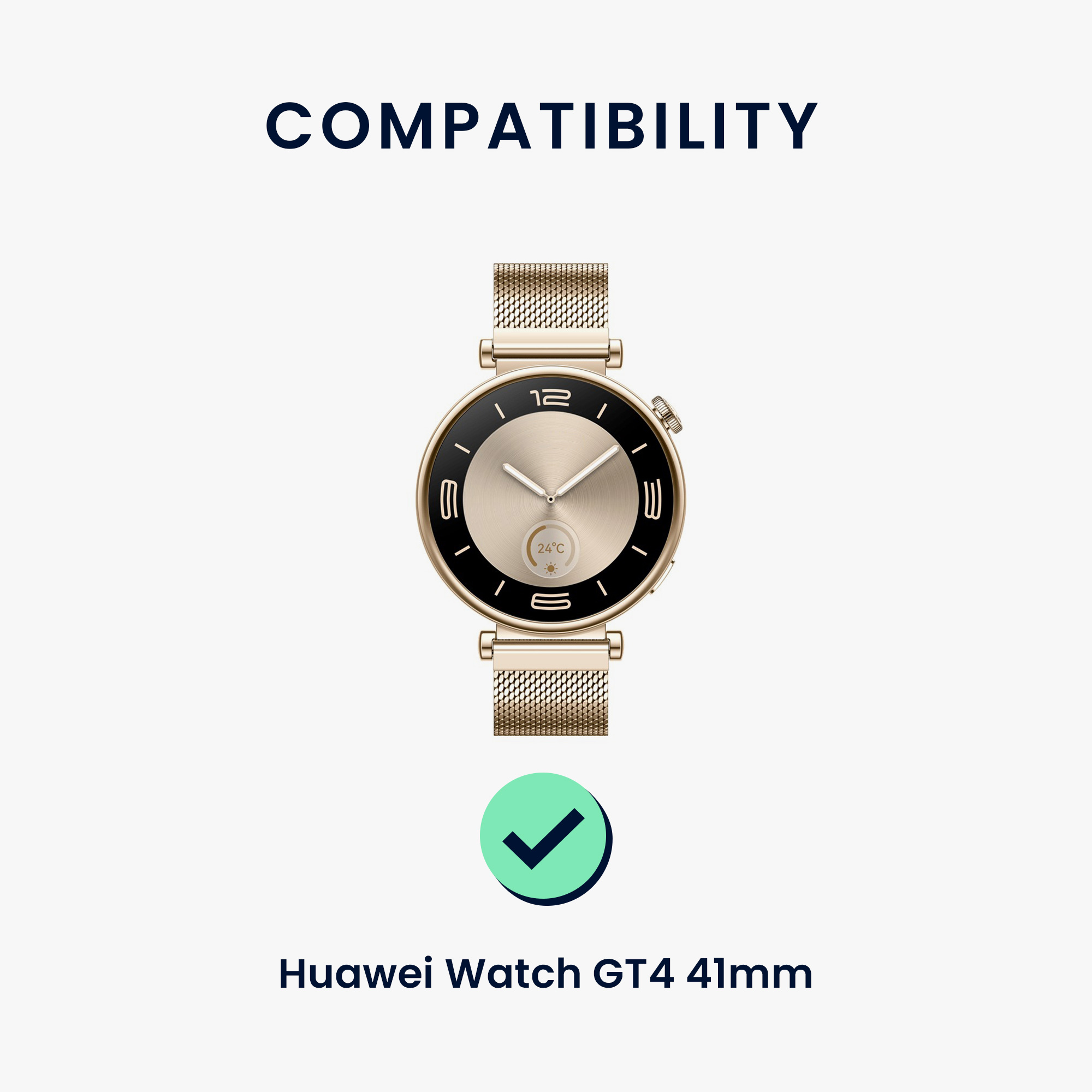 Náhradní řemínky Huawei Watch GT5 41mm sada 2 ks levandulová/pastelová zelená kwmobile