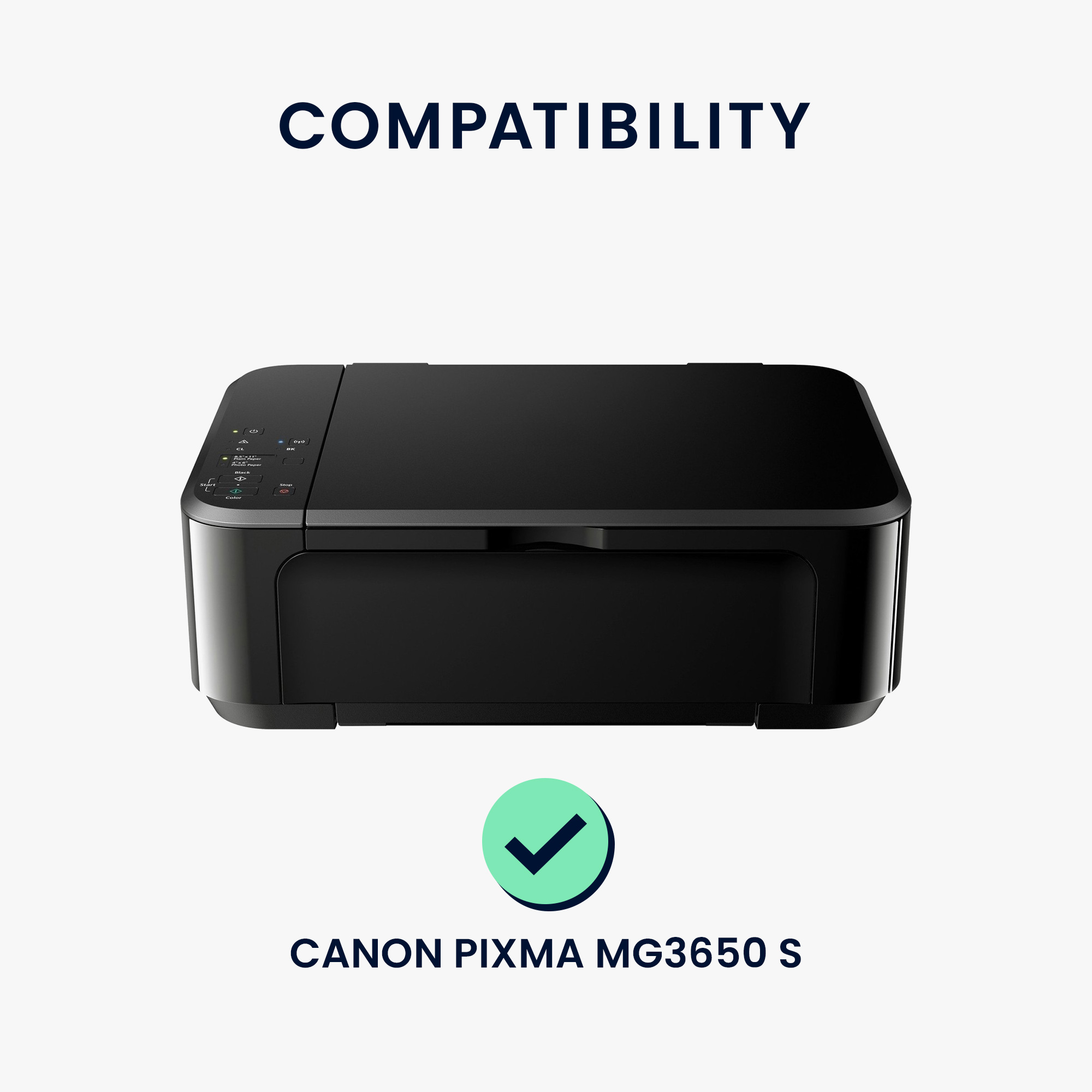 Ochranný obal Canon PIXMA MG3650 S kwmobile světle šedé