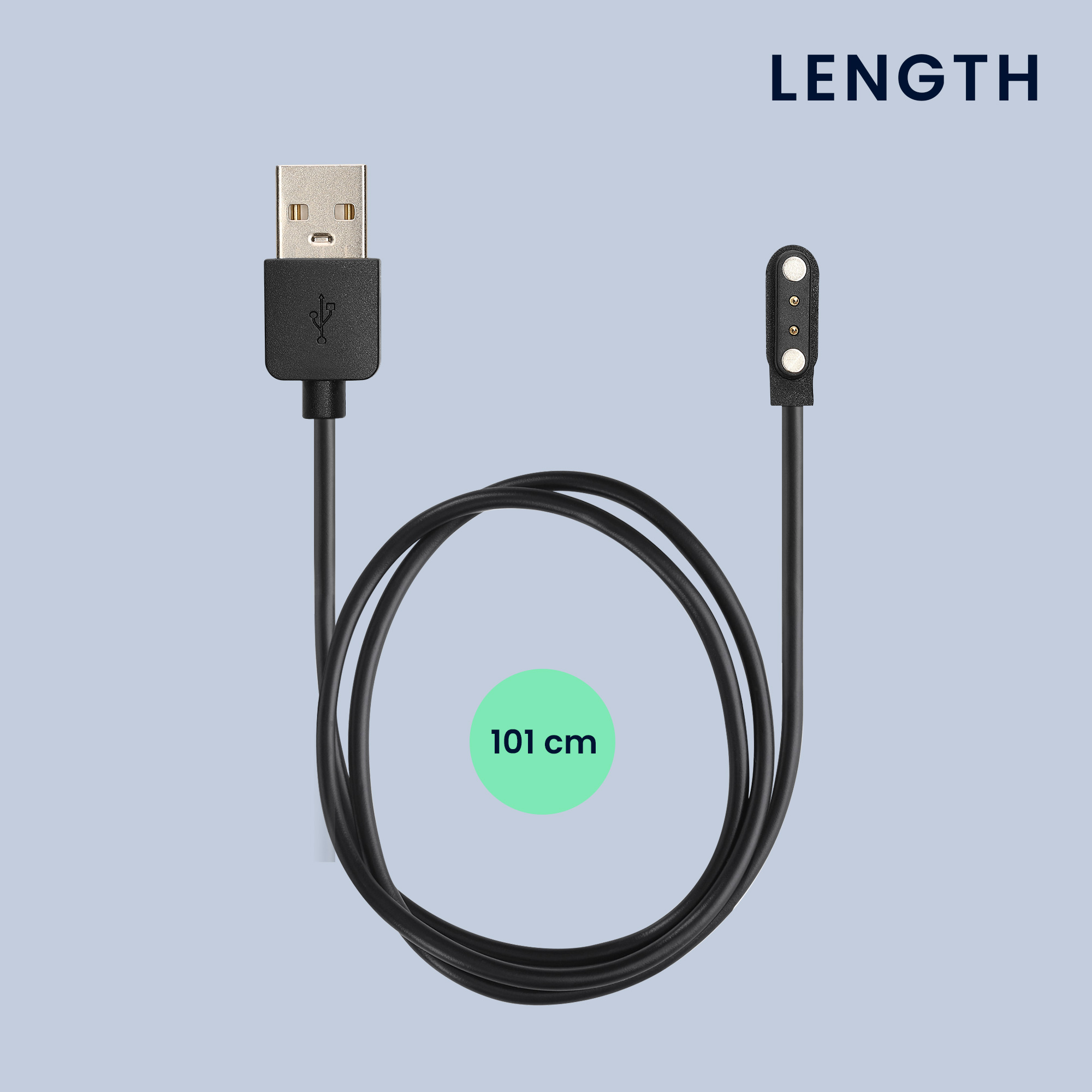 Nabíjecí kabel k chytrým hodinkám Nerunsa P66D / NiUFFiT P66 / Ddidbi P66D / IDW19 / IDW13/...