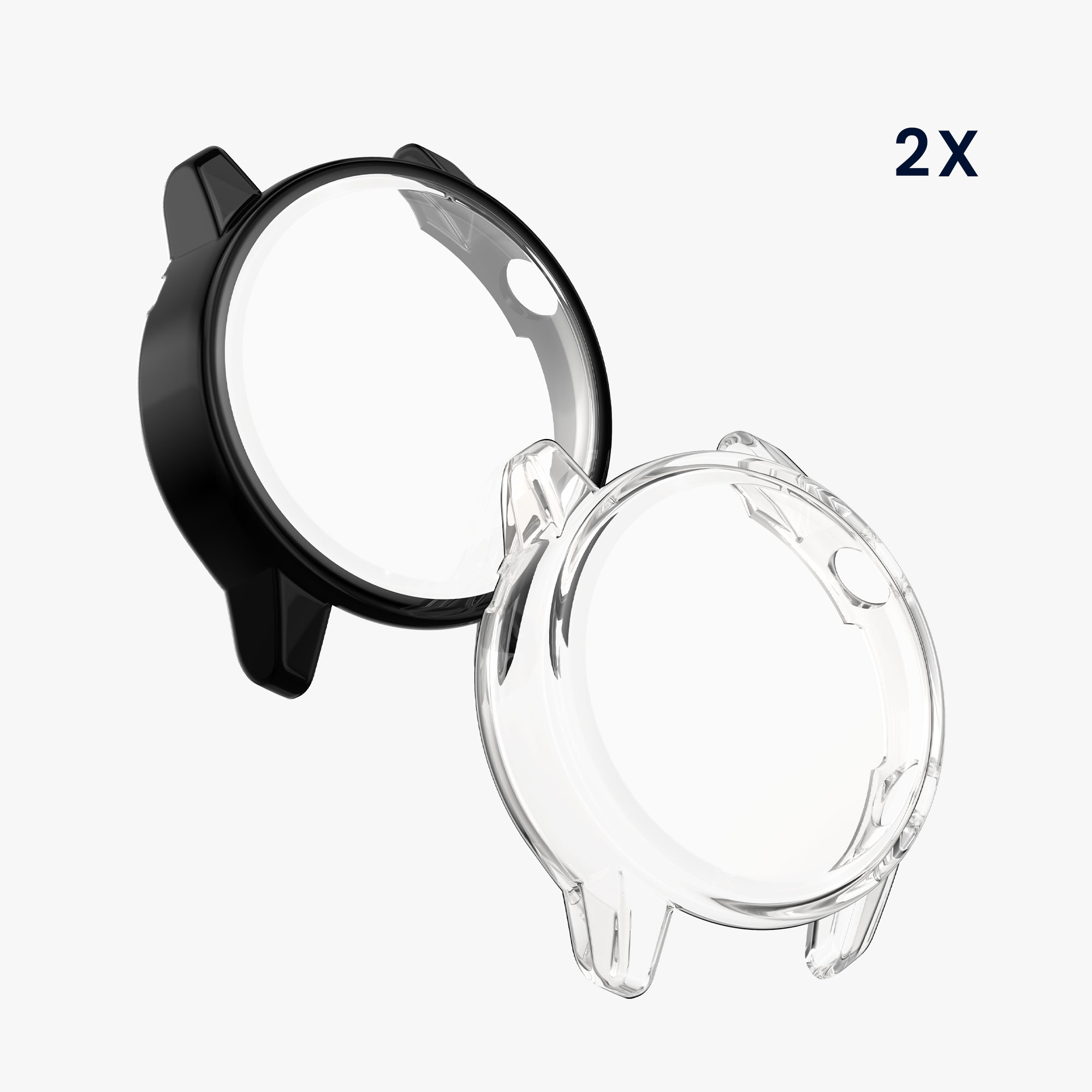 Ochranná fólie screen protectors - kwmobile - černá/transparentní