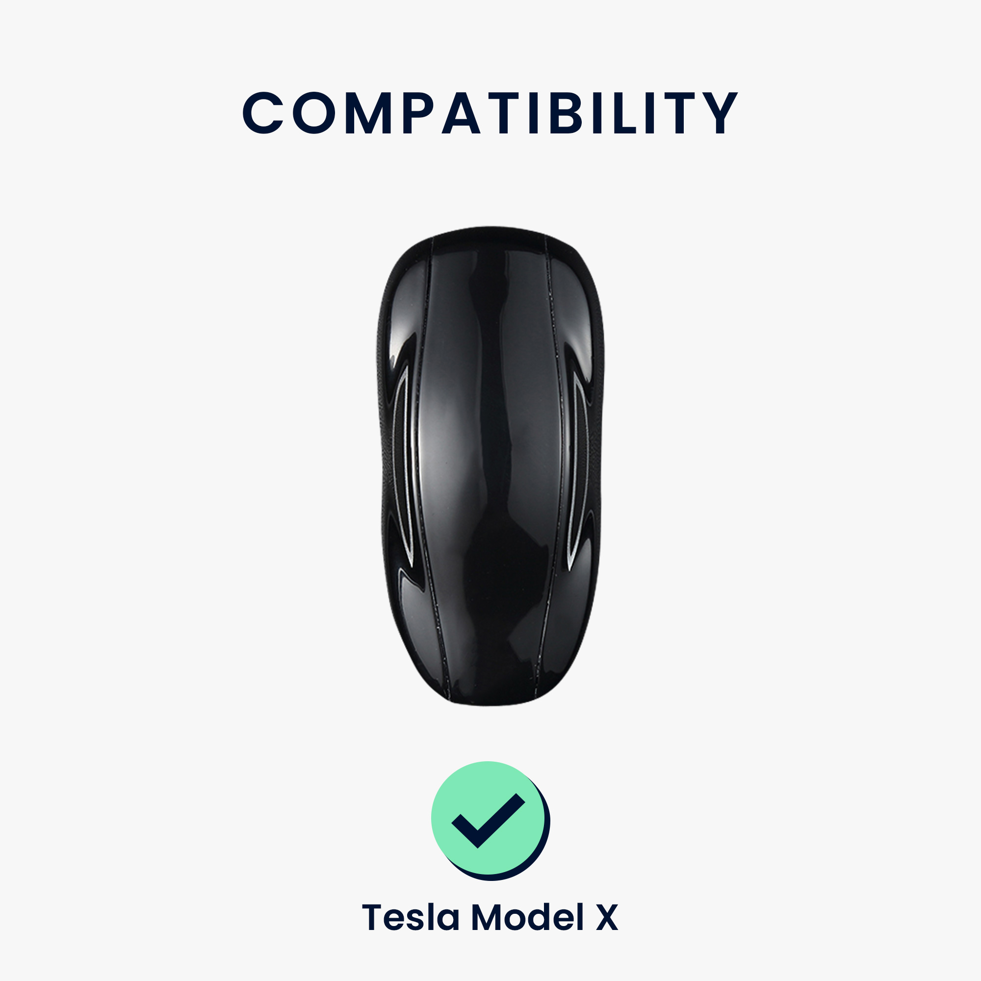 Pouzdro na klíč od auta Tesla Model X kwmobile