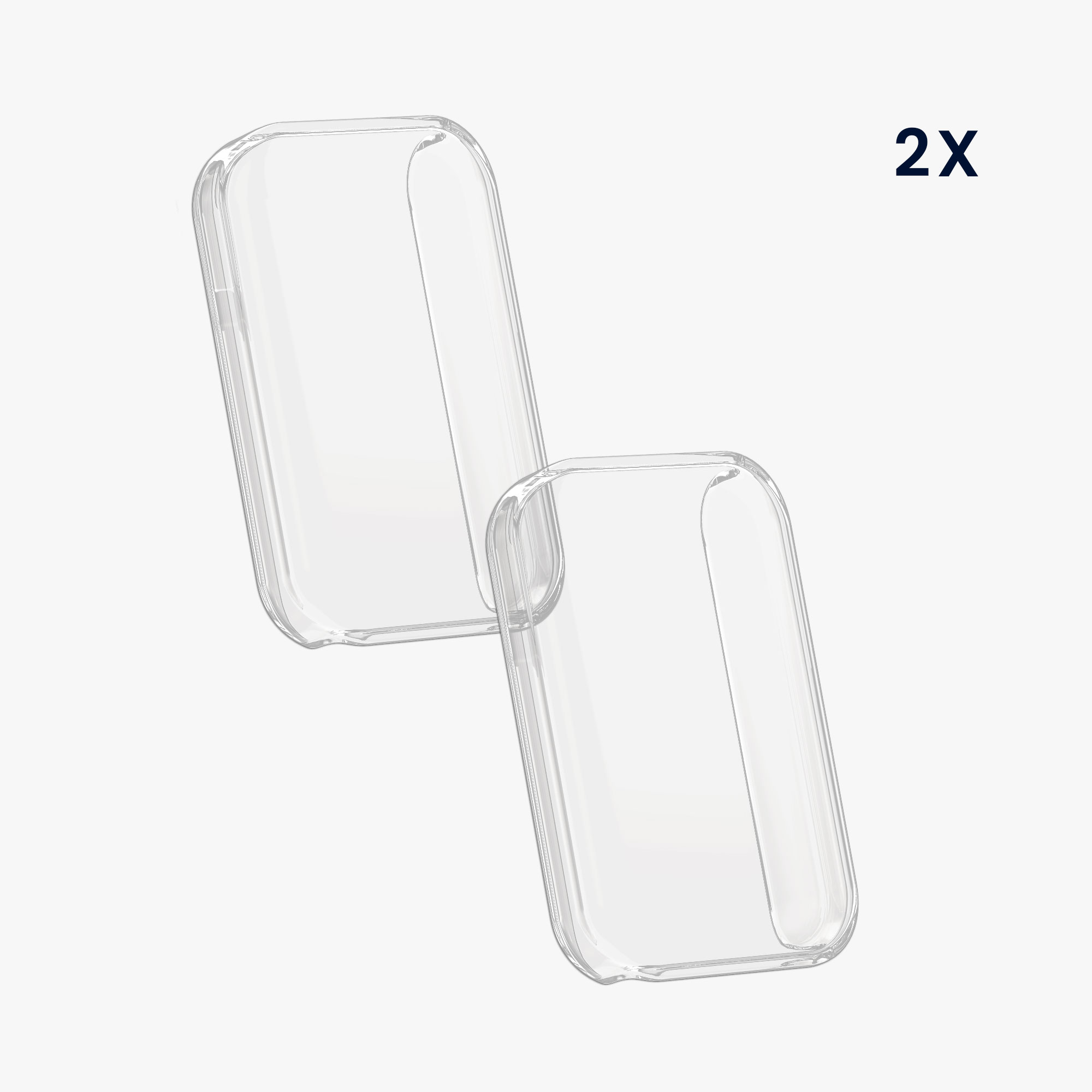 Ochranný rámeček se sklem na fitness náramek HONOR Band 9 Case 2 ks transparentní