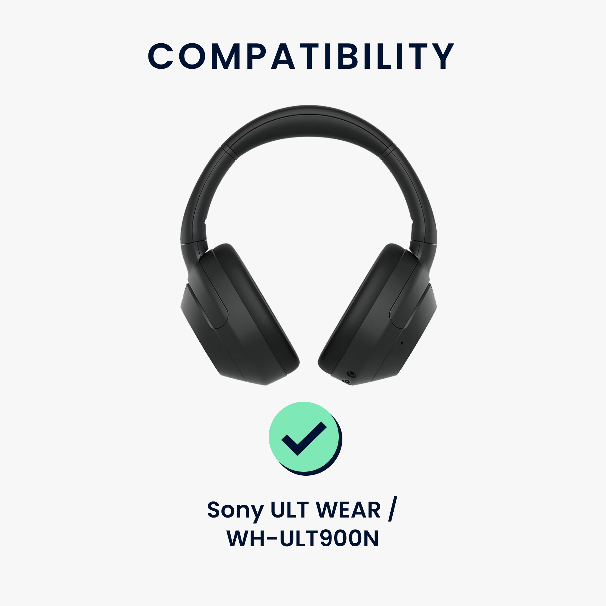 Náušníky kwmobile pro Sony ULT WEAR / WH-ULT900N - béžová