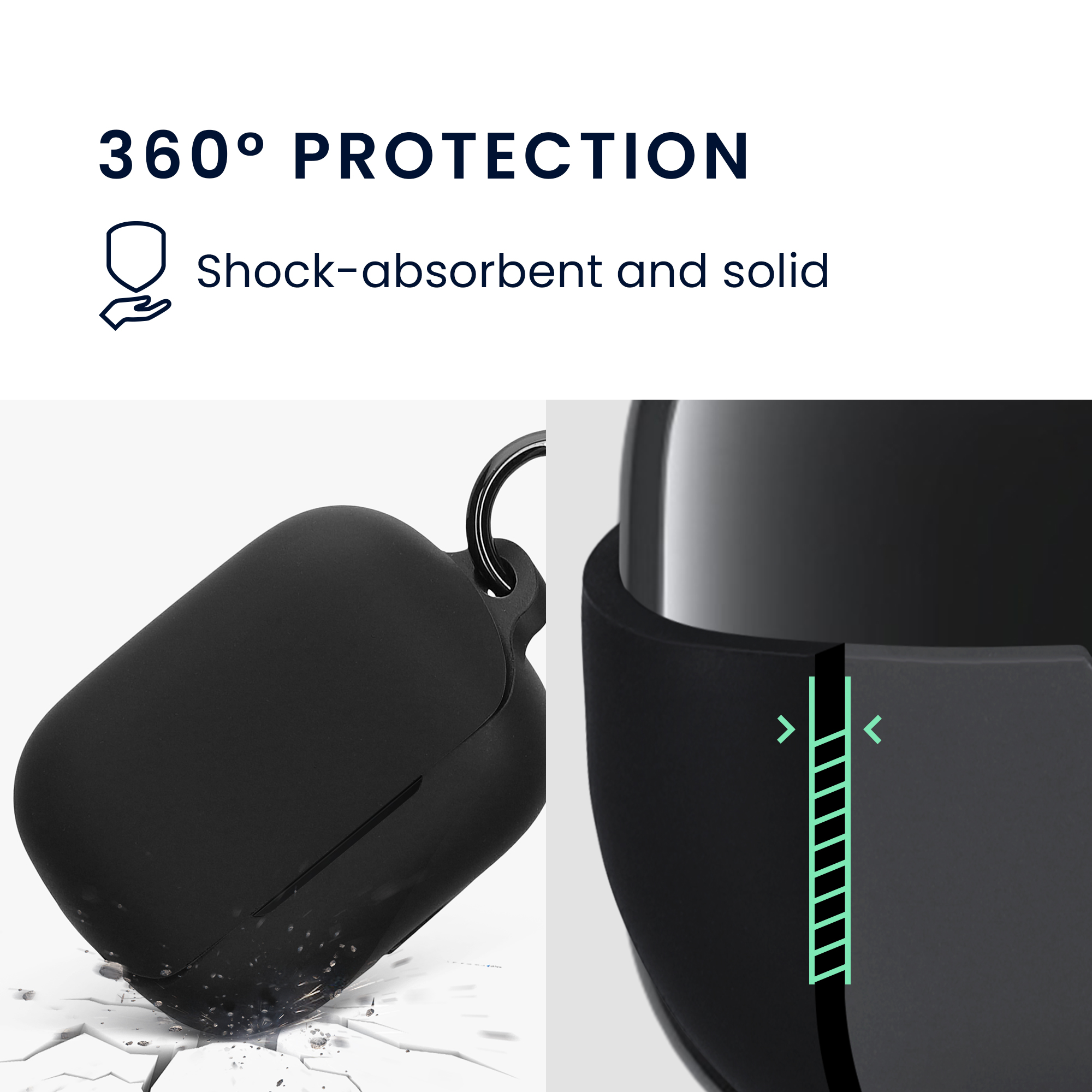Pouzdro kwmobile pro Anker Soundcore K20i, černá