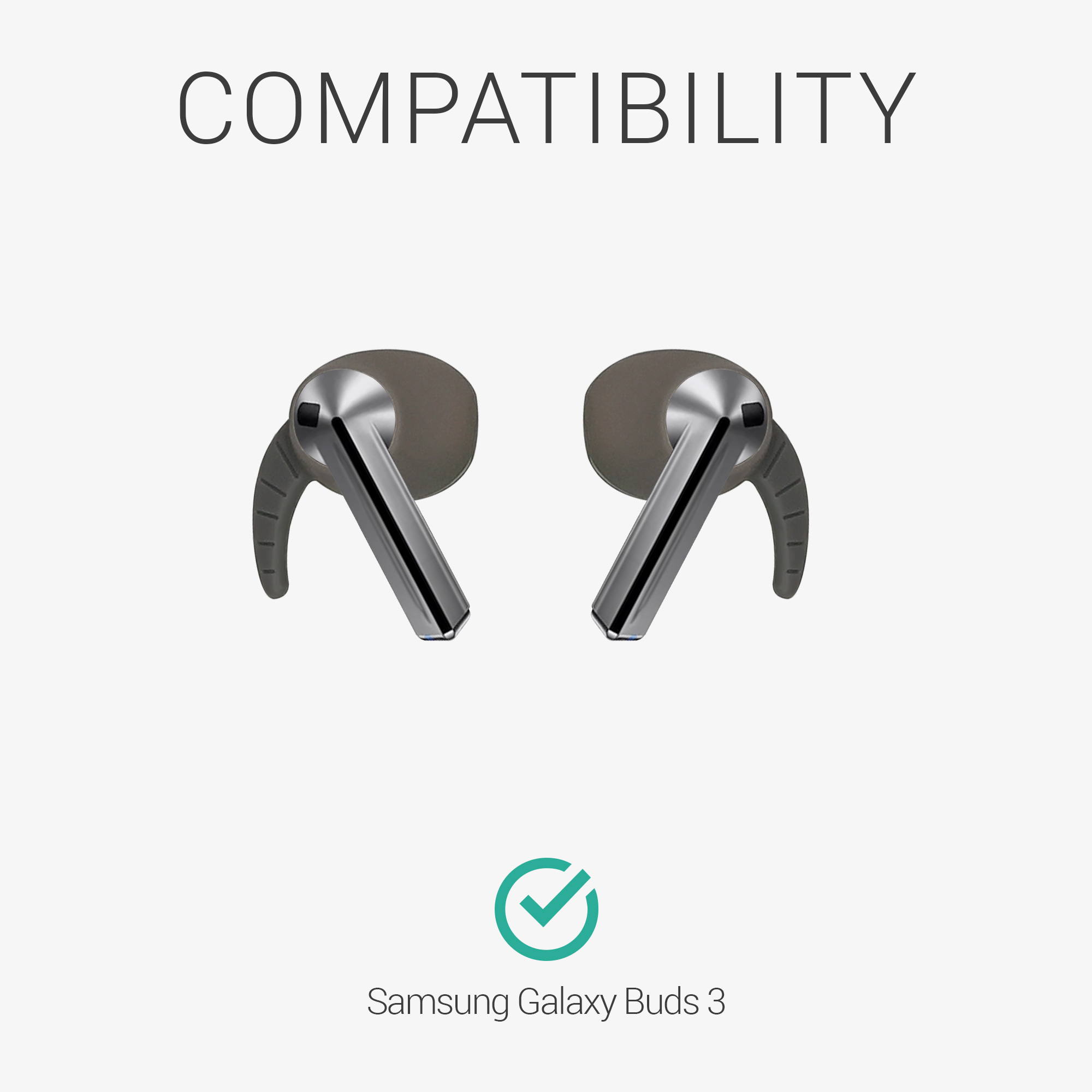 Háčky na sluchátka Samsung Galaxy Buds 3 kwmobile 5 ks vícebarevný