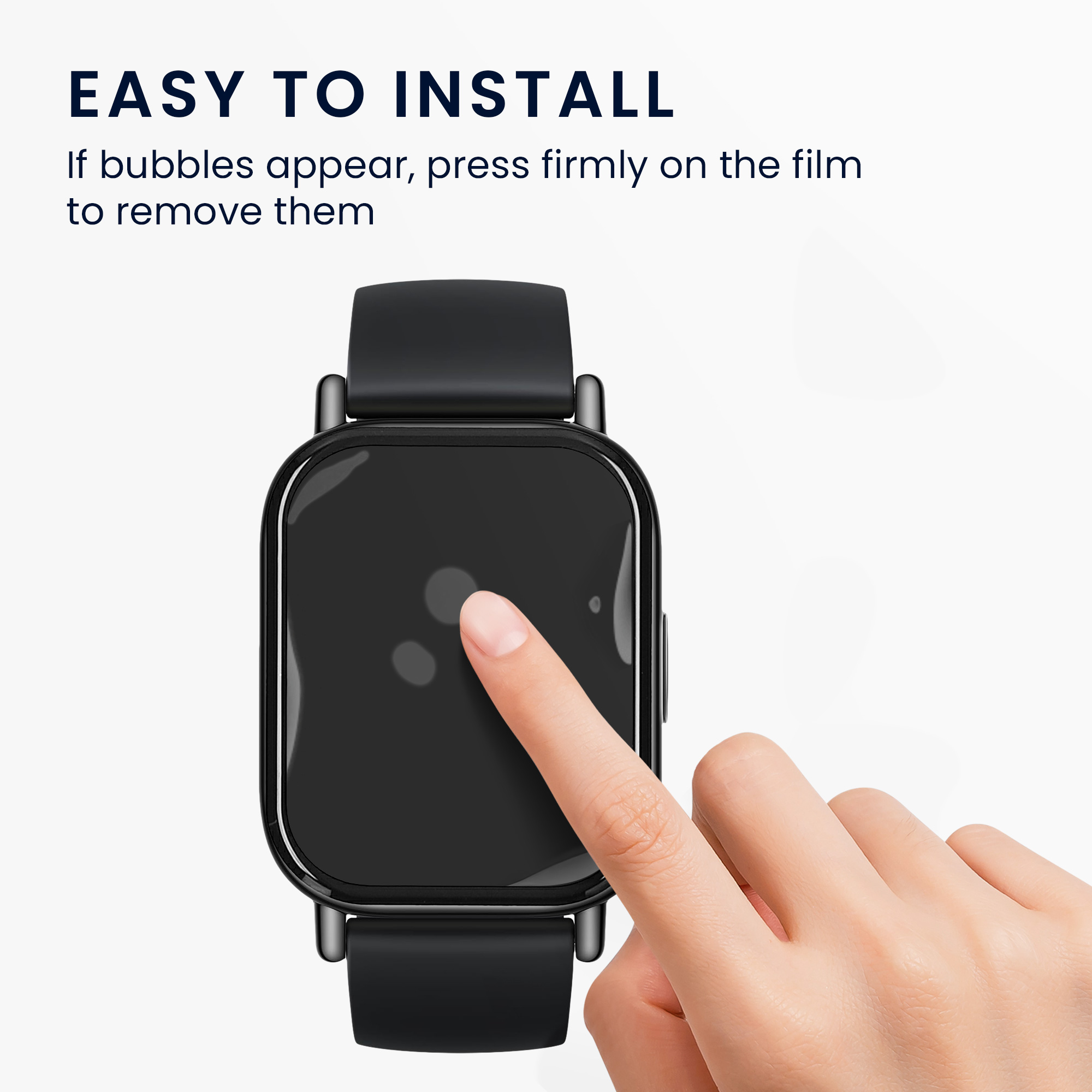 kwmobile ochranná fólie proti otiskům Redmi Watch 5 Lite 2 ks