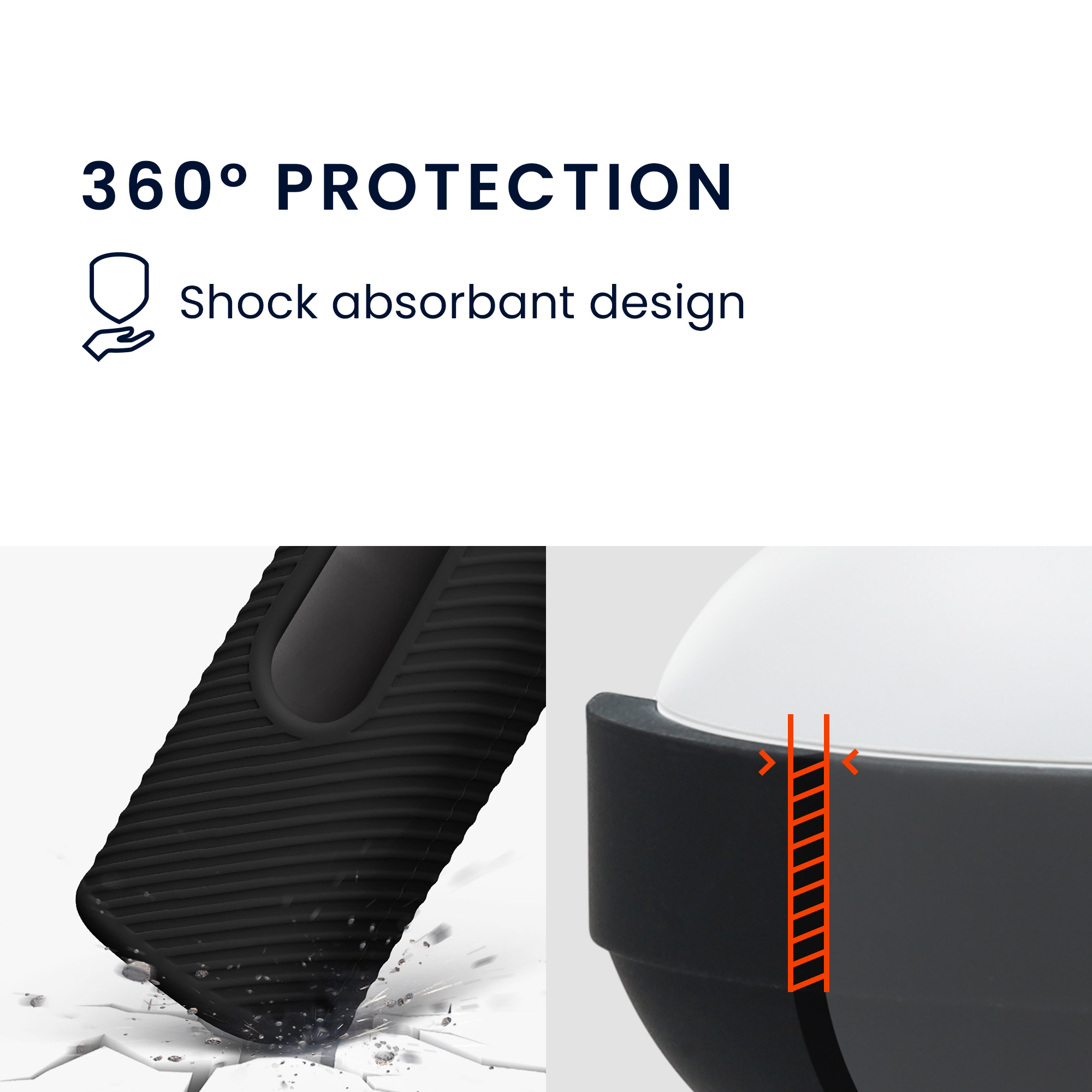 Silikonové pouzdro na sluchátka Skullcandy Dime Evo černý