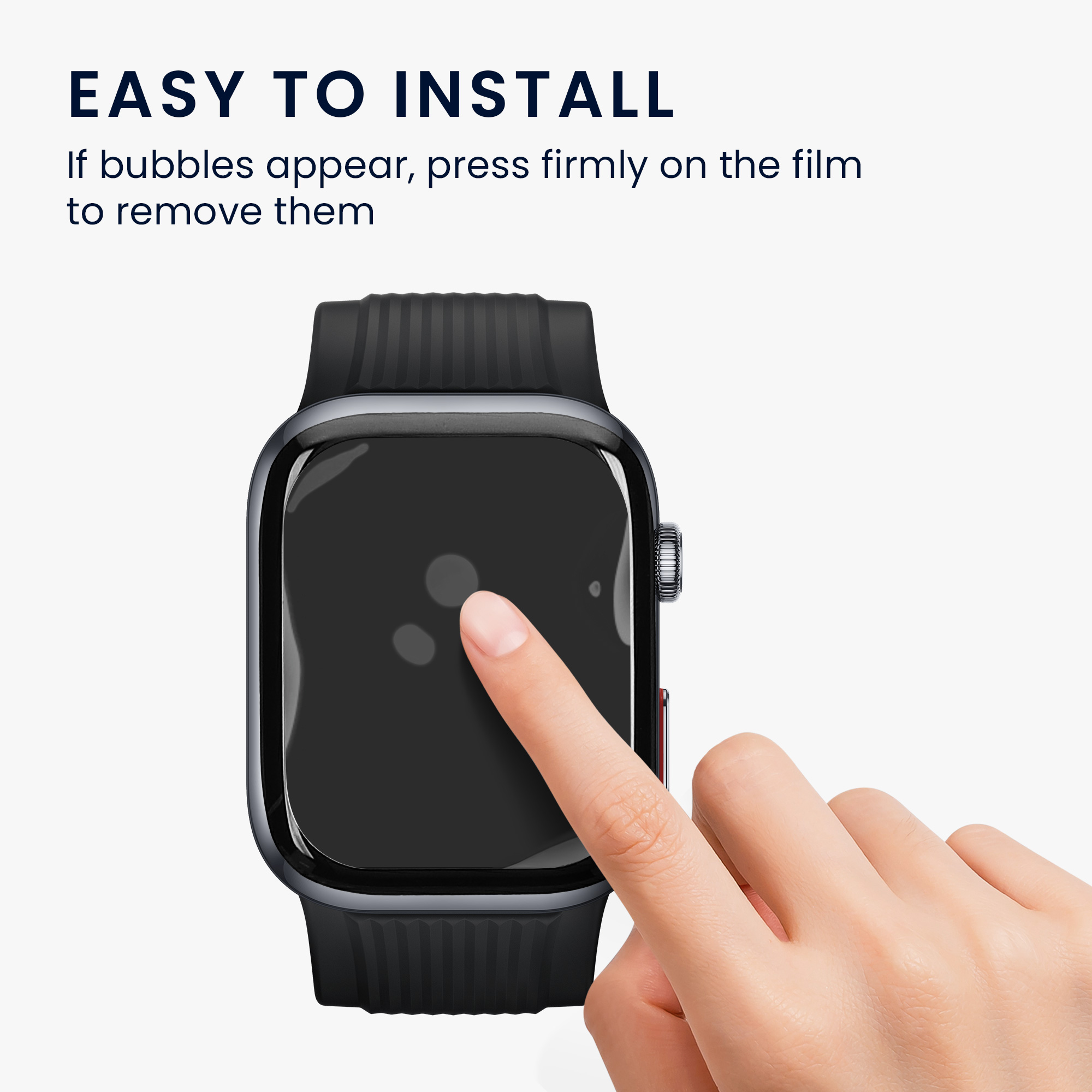 Ochranná fólie hodinky Huawei Watch D2 sada 2 ks 2x Smart Protector Anti-Fingerprint kwmobile