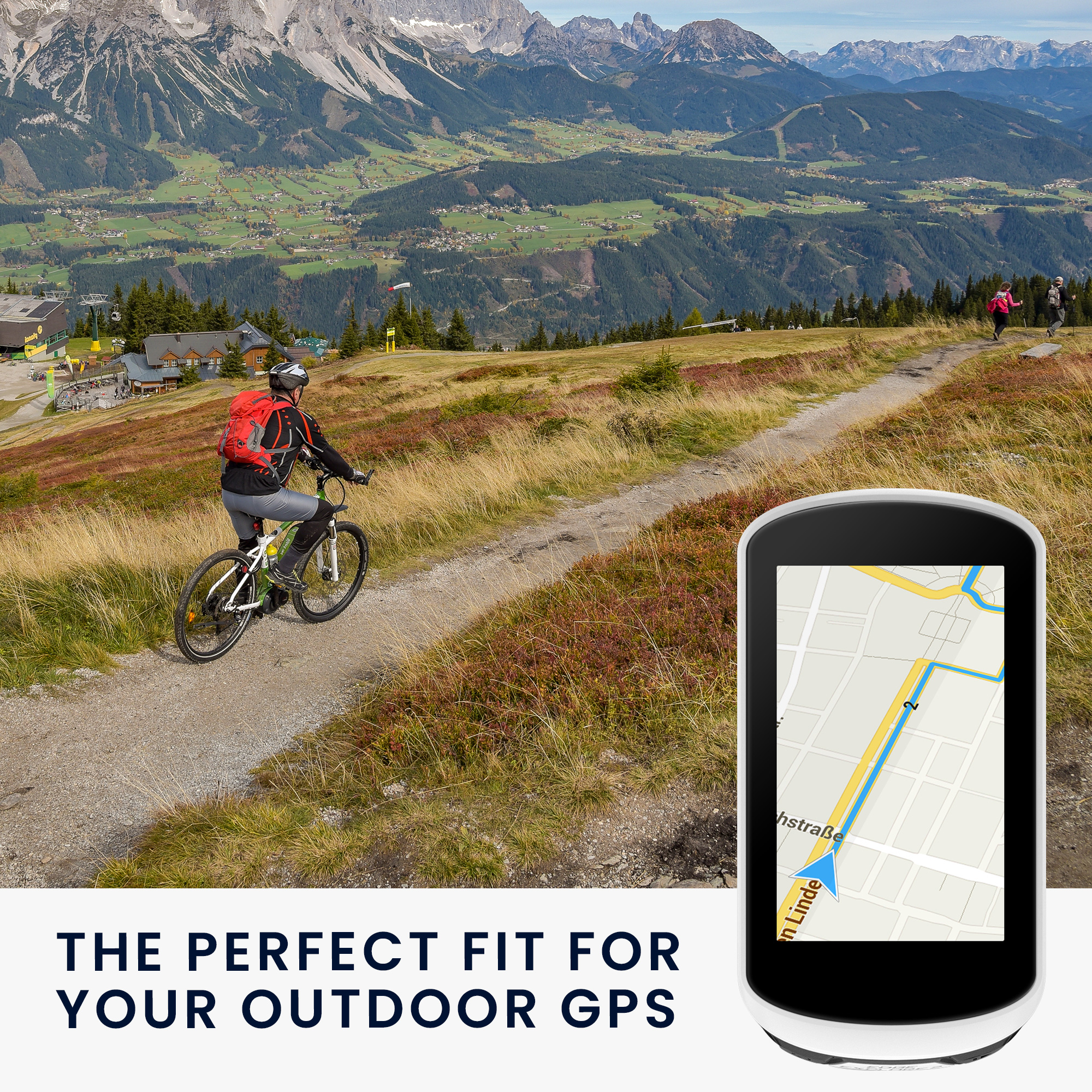 Ochranná fólie cyklo GPS Wahoo ELEMNT Bolt kwmobile 2 ks transparentní