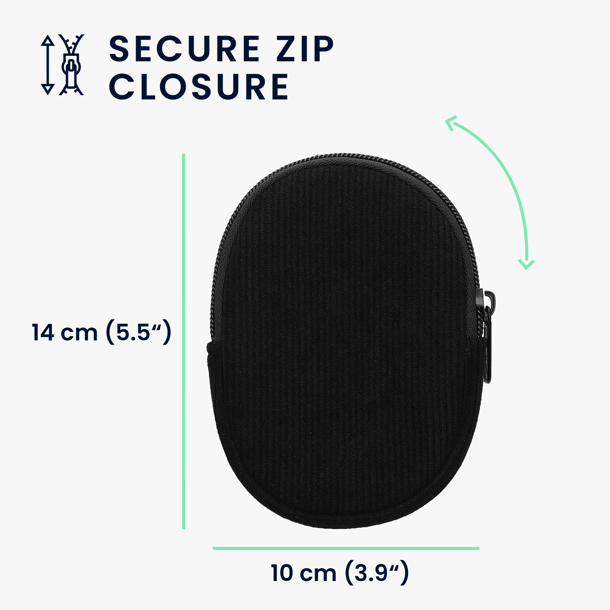 Kwmobile Pouzdro na myš Logitech MX ANYWHERE 3 / ANYWHERE 3S Carry černá
