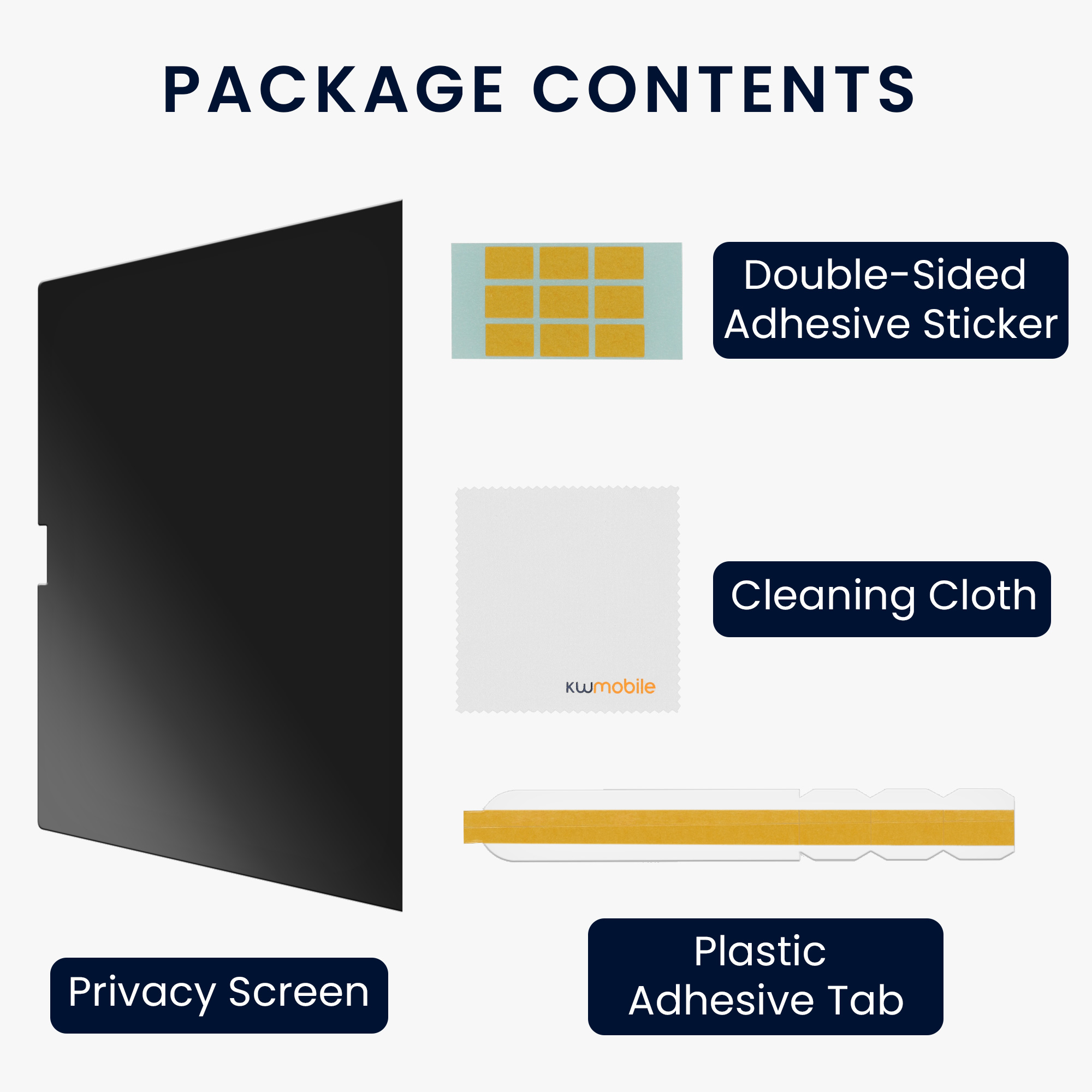 Privacy fólie na notebook kwmobile pro Apple MacBook Pro 14" (2021) A2442