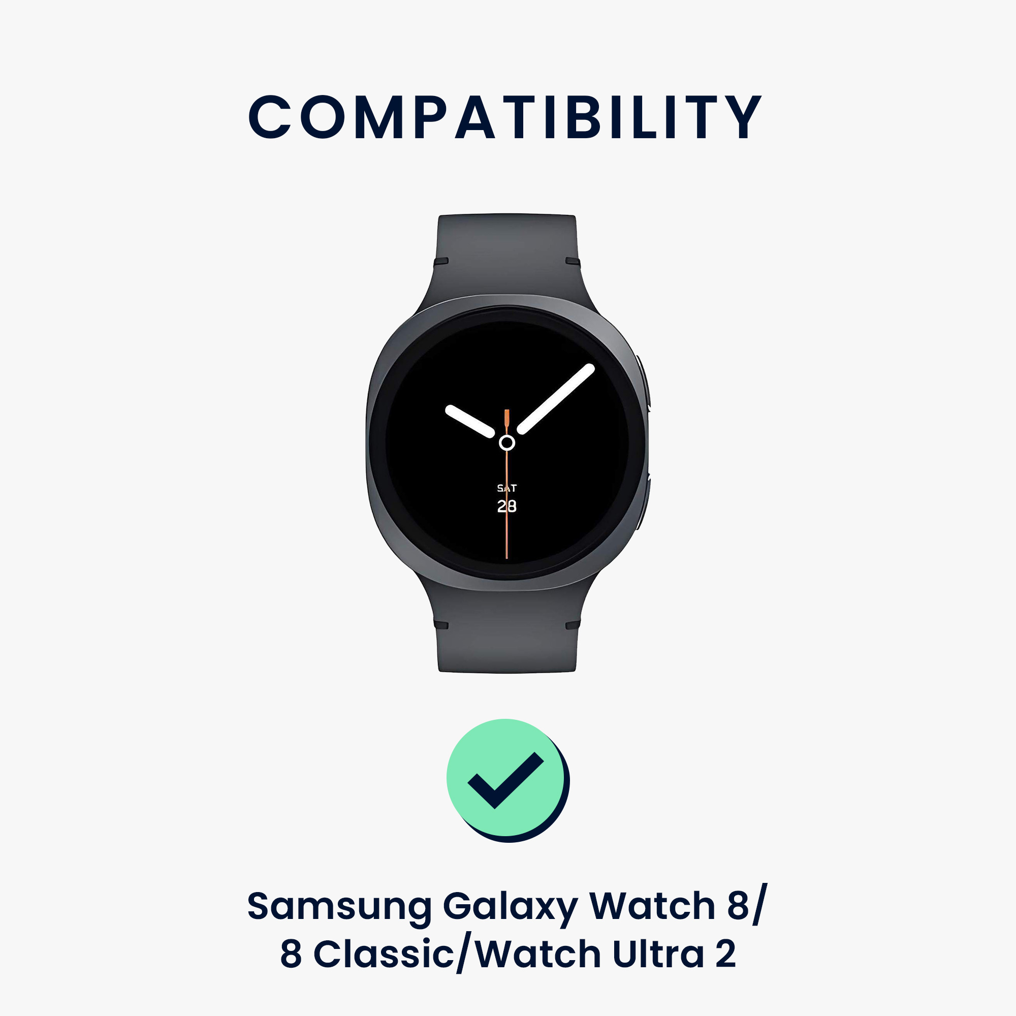 2x Řemínek na hodinky Galaxy Watch 8 Galaxy / Galaxy Watch 8 Classic 46mm Watch Strap kwmobile