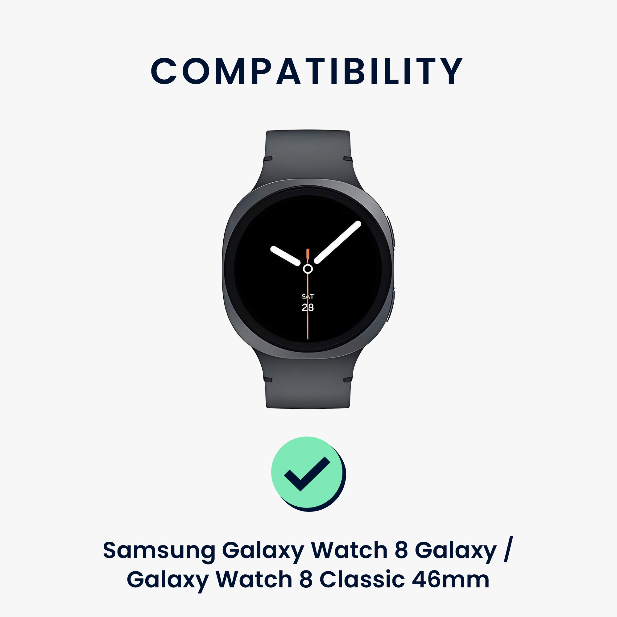 2x Řemínek na hodinky Galaxy Watch 8 Galaxy / Galaxy Watch 8 Classic 46mm Watch Strap kwmobile
