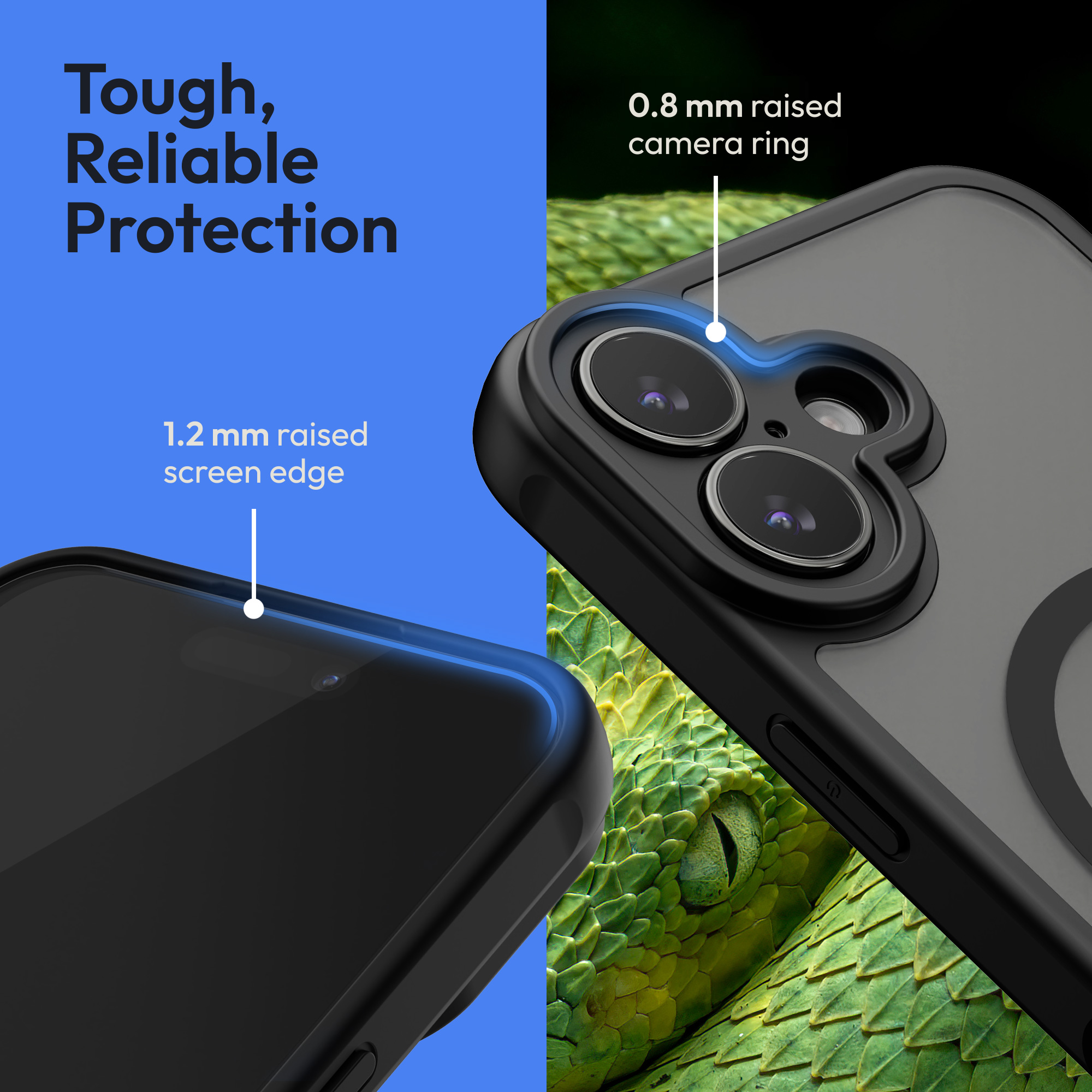 Ochranné sklo Oakshield pro iPhone 17 - černá