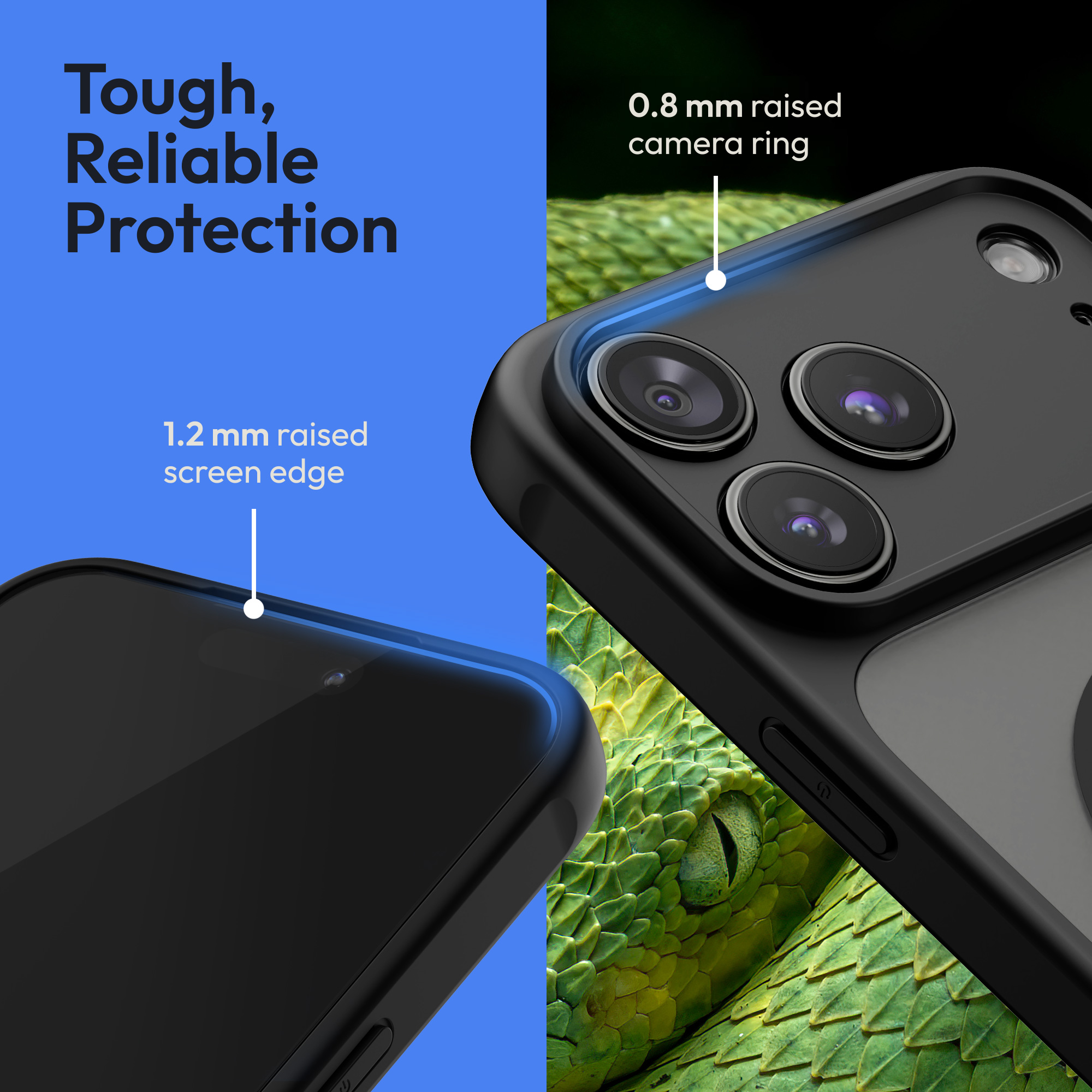 Ochranné sklo Oakshield pro iPhone 17 Pro Max - černá
