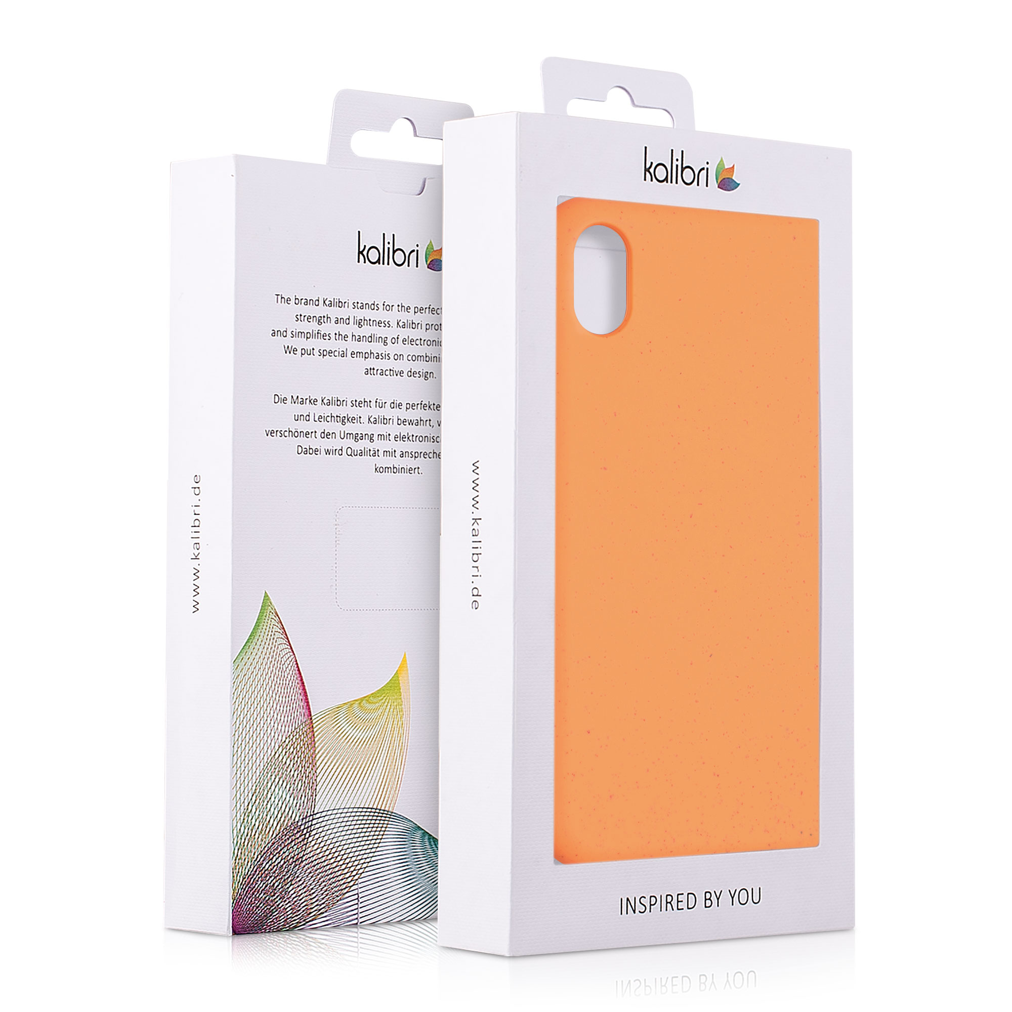 Kryt na mobil s pšeničnou slámou kalibri pro Apple iPhone XR - oranžová Fruity Orange
