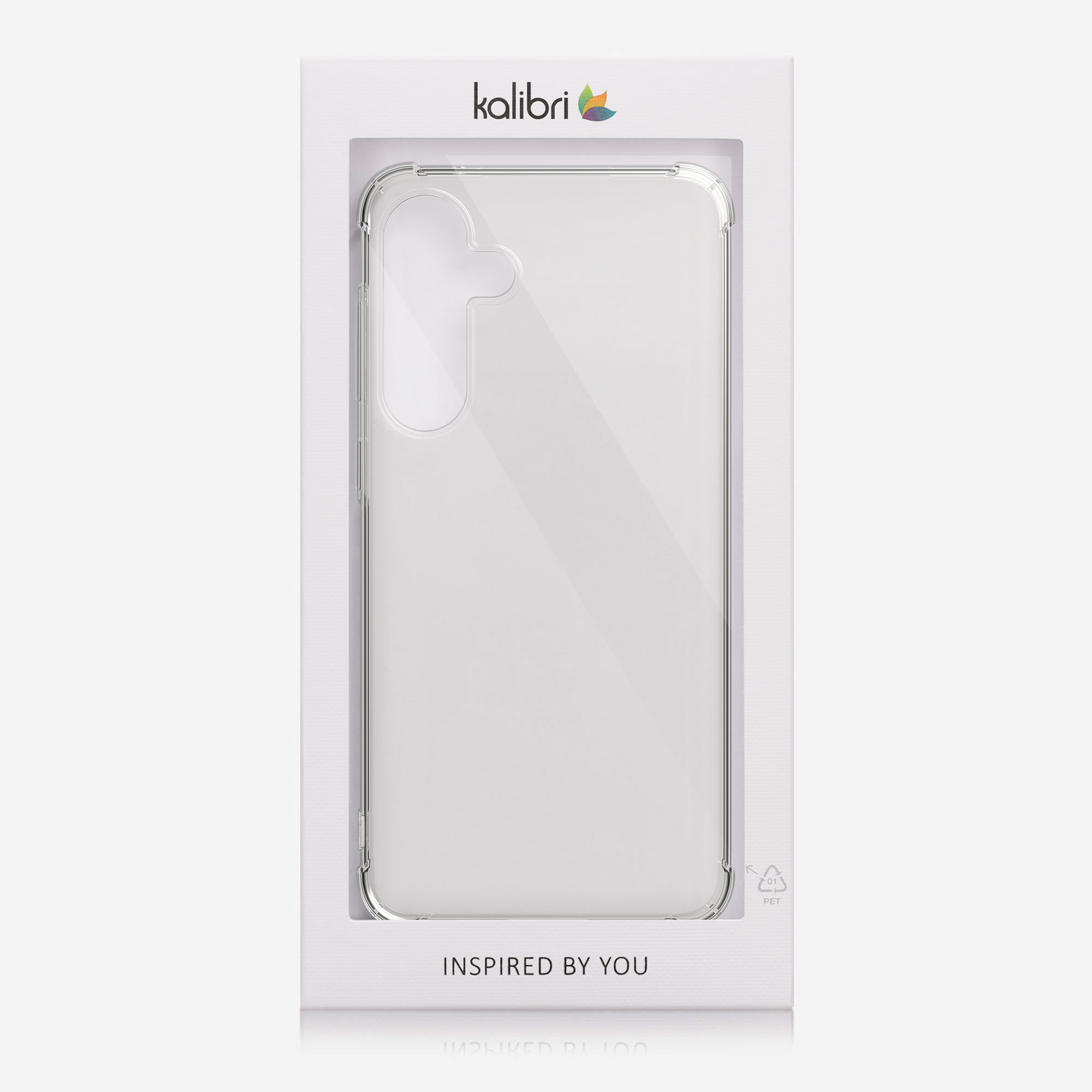 Průhledný kryt na mobil Samsung Galaxy A54 5G kalibri TPU + 2x tvrzené sklo transparentní