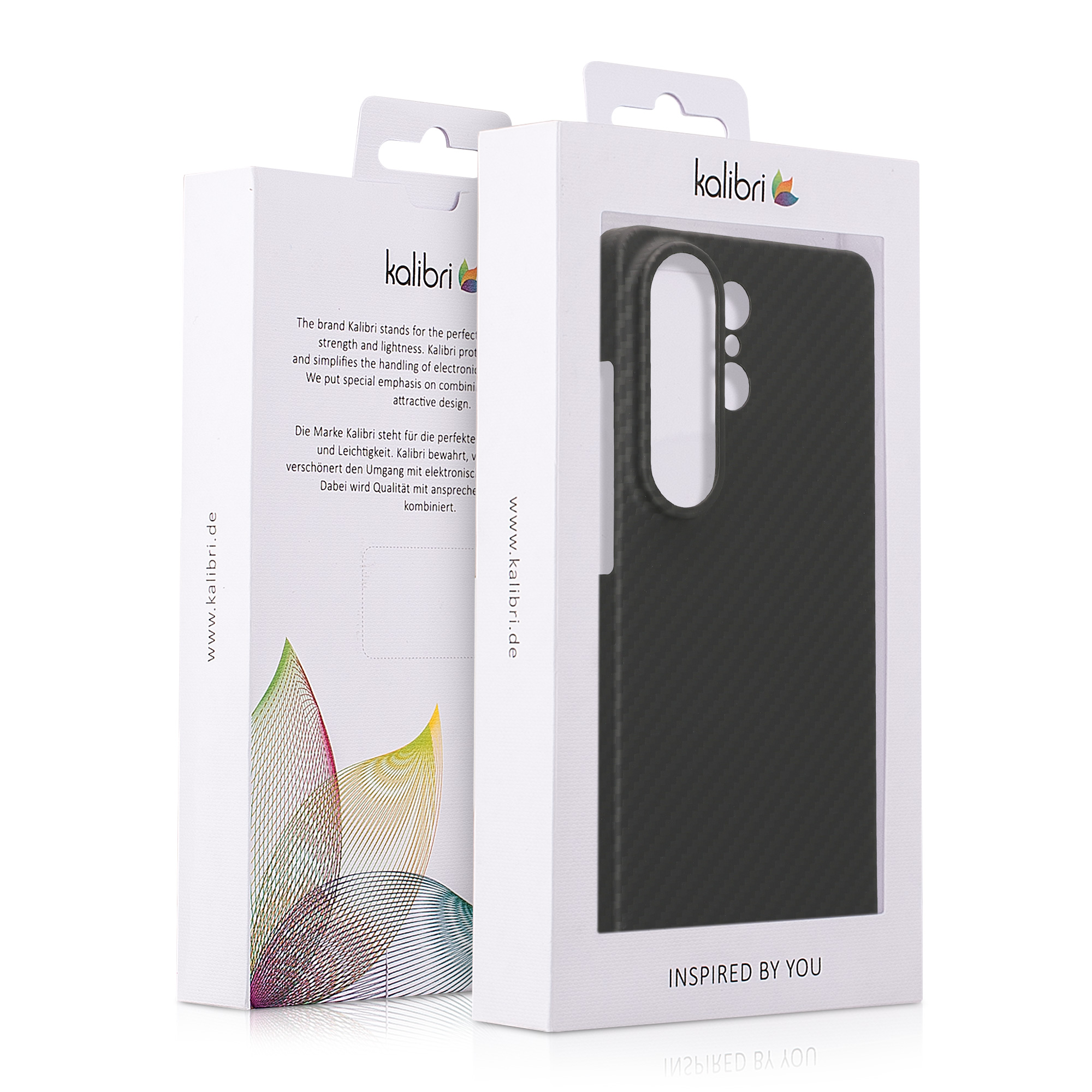 Aramidový kryt na mobil Samsung Galaxy S26 Ultra kalibri matná černá