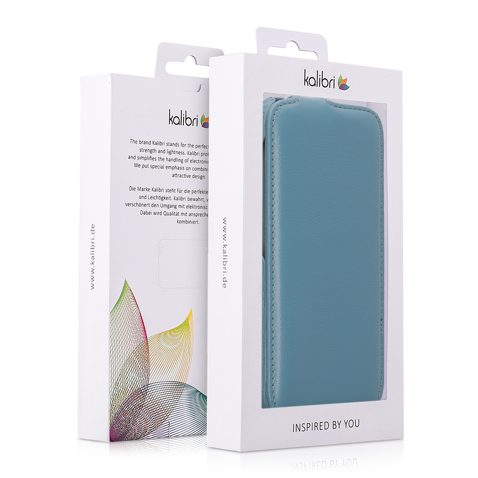 Flipové pouzdro Kalibri pro iPhone 17e / 16e - blue