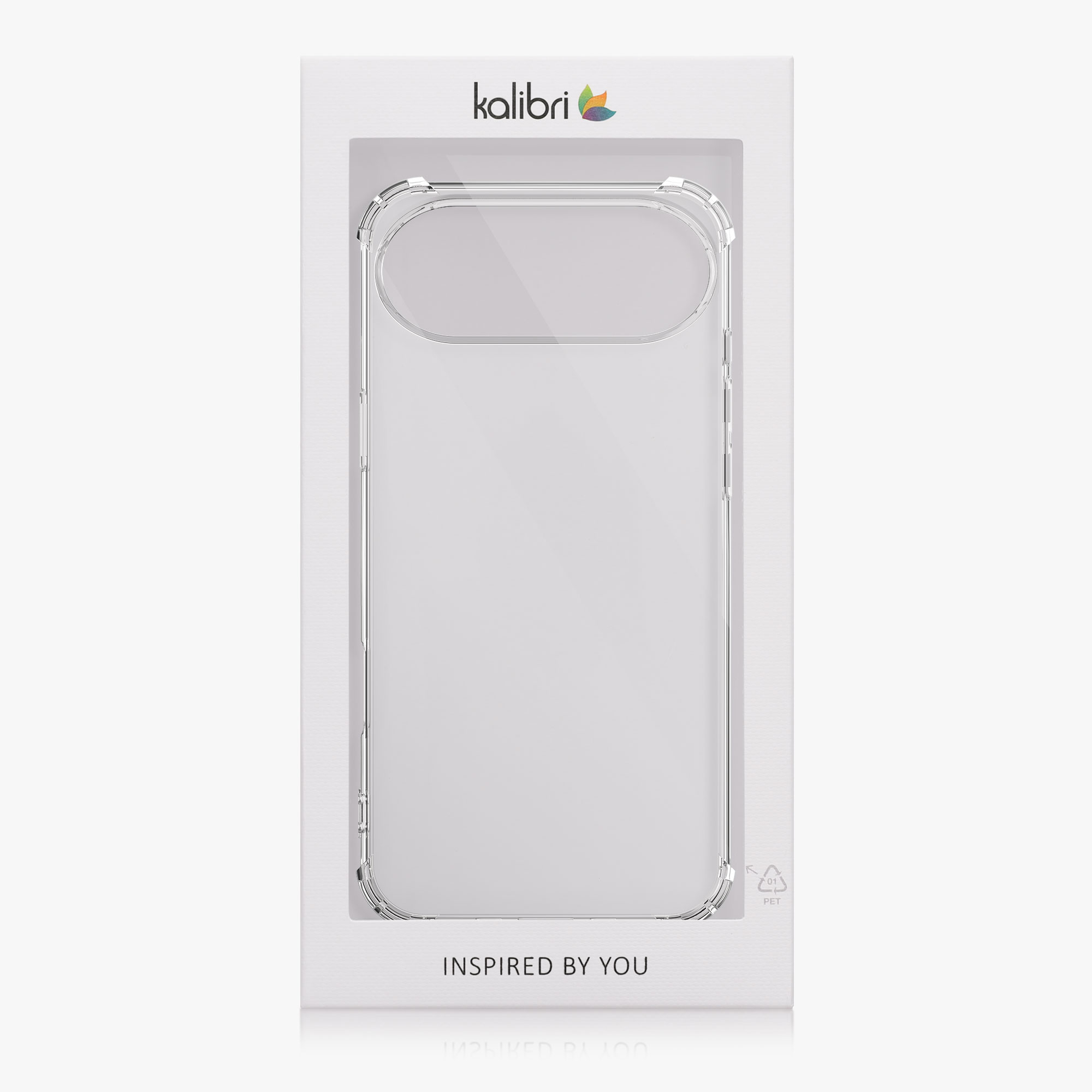 kalibri měkký kryt pro Apple iPhone Air se 2 ochrannými skly, transparentní