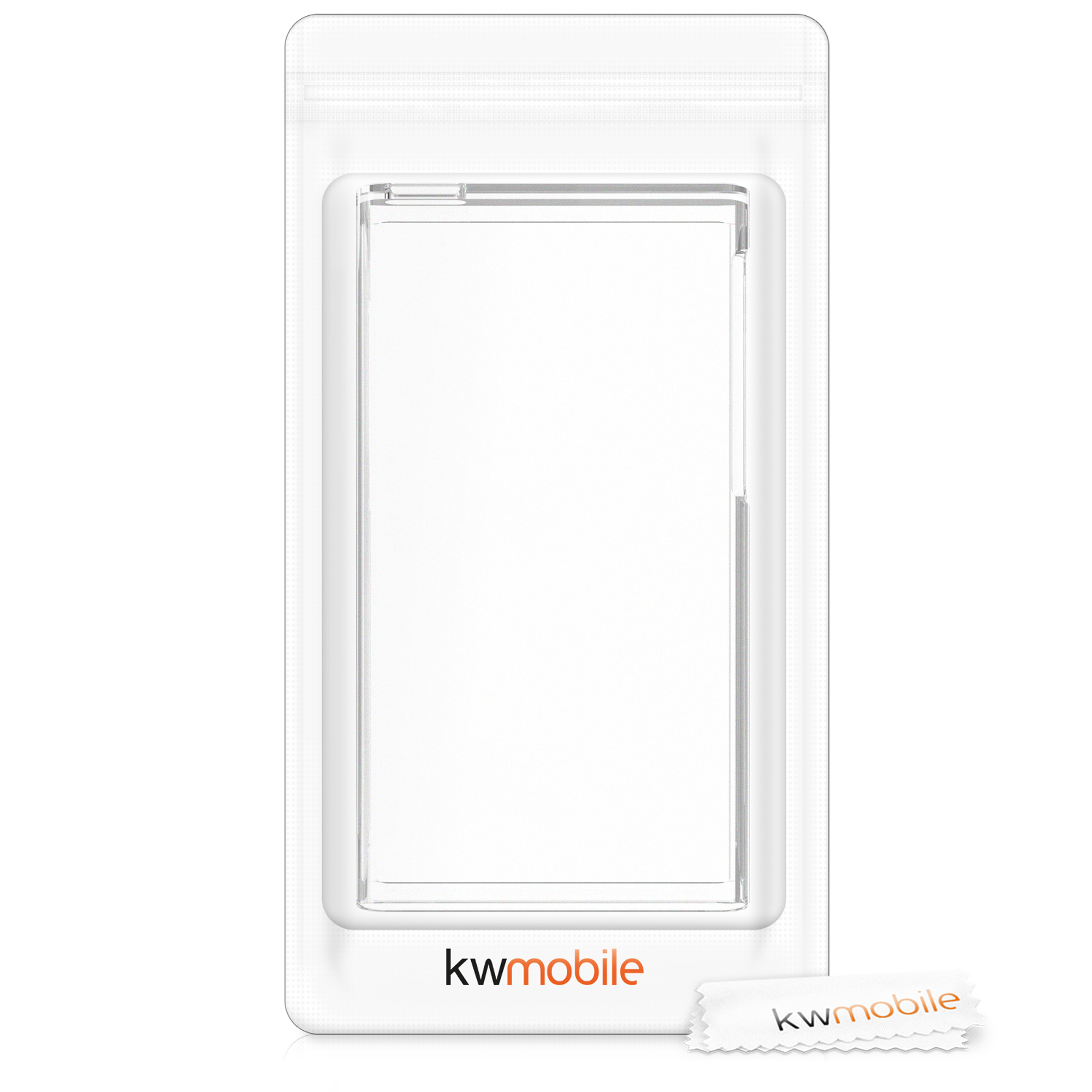 Silikonový kryt na mobil kwmobile pro Apple iPod Nano 7 Soft TPU Silicone Protective - čirá