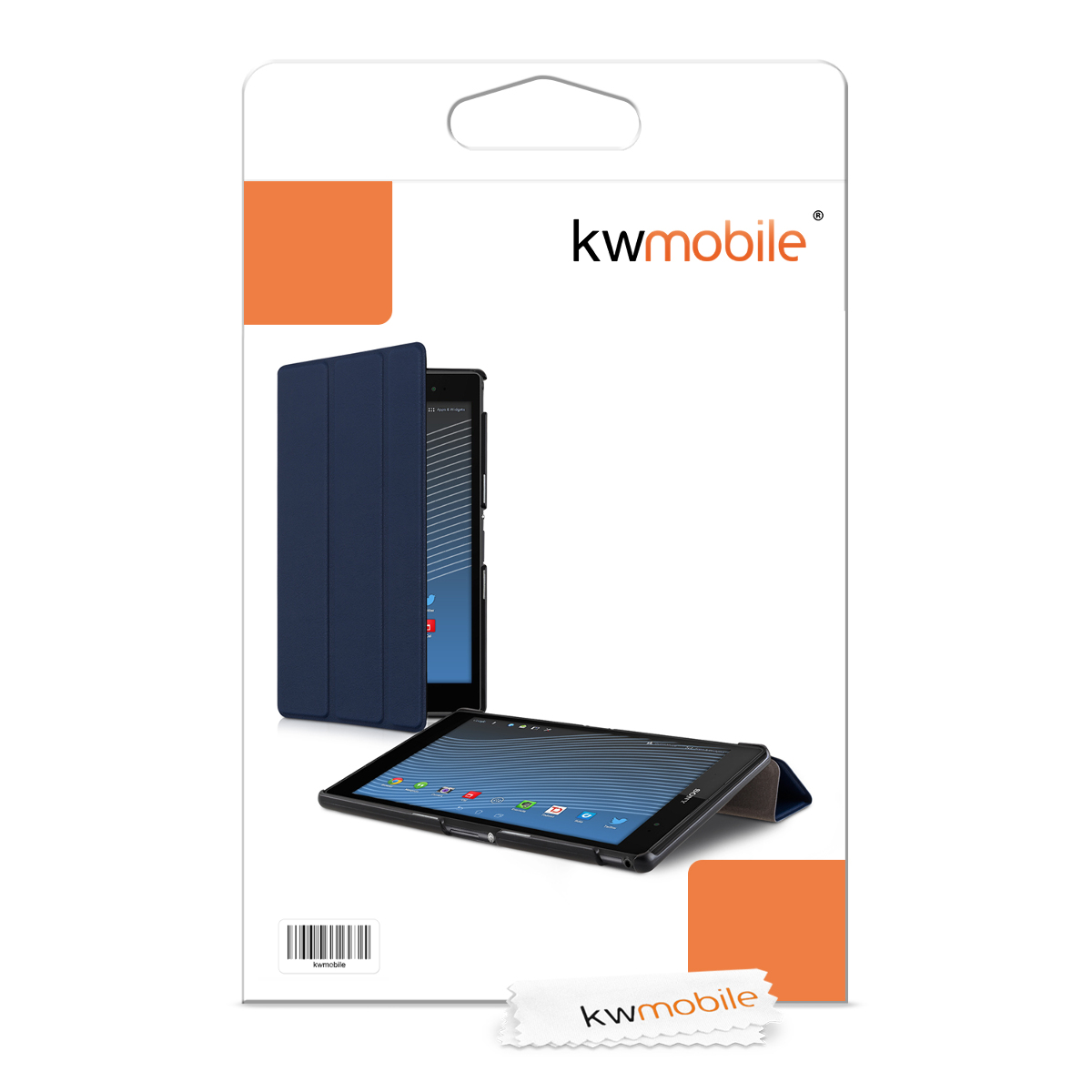 Pouzdro na tablet kwmobile - Sony Xperia Tablet Z3 Compact - tmavě modrá