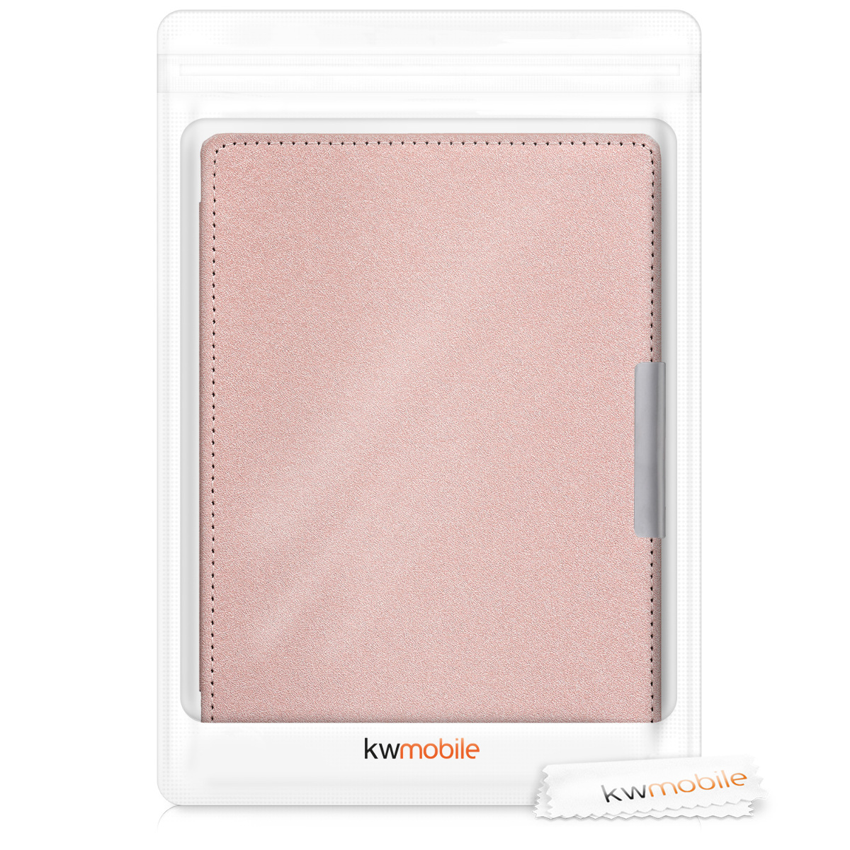 Flip pouzdro na čtečku Kobo Aura H2O Edition 1 rose gold se stojánkem